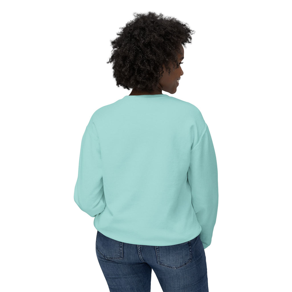 Dog Print Sweatshirt - Be Pawsome Lightweight Crewneck