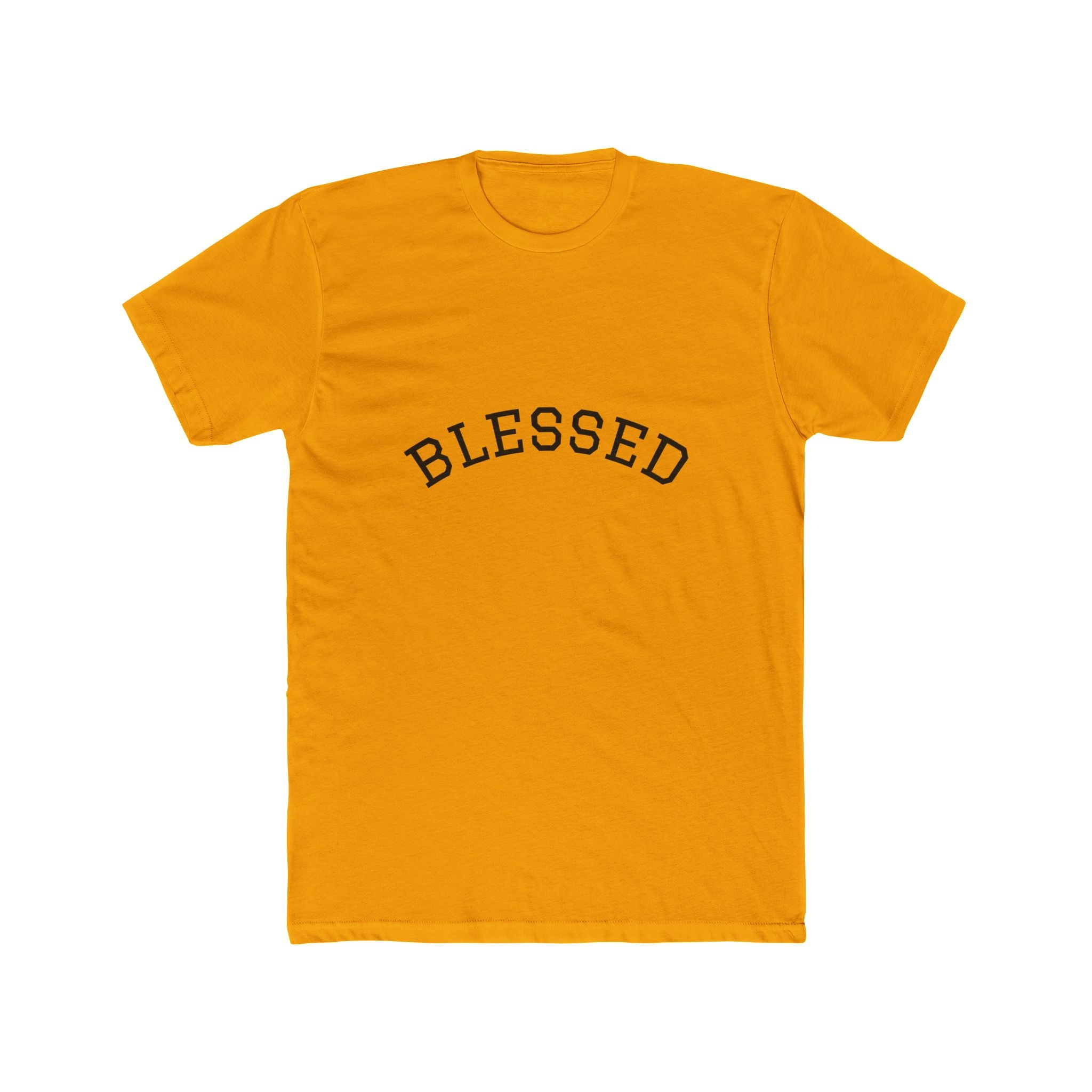 Copy of Blessed Unisex Cotton Crew Tee, Inspirational Gift, Casual Wear, Birthday, Thanksgiving Apparel, Everyday Tee