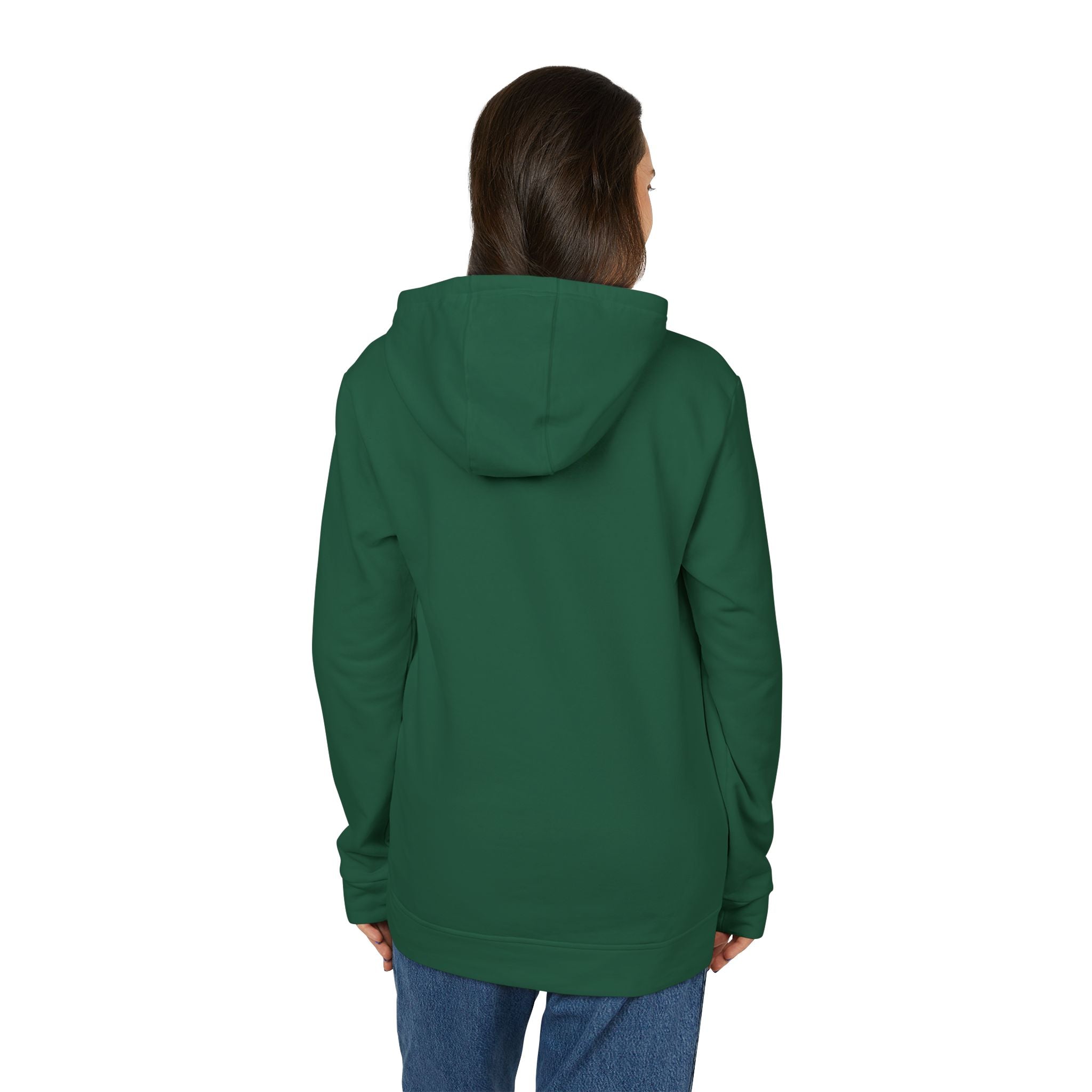Fleece Hoodie - Bold Lines Design