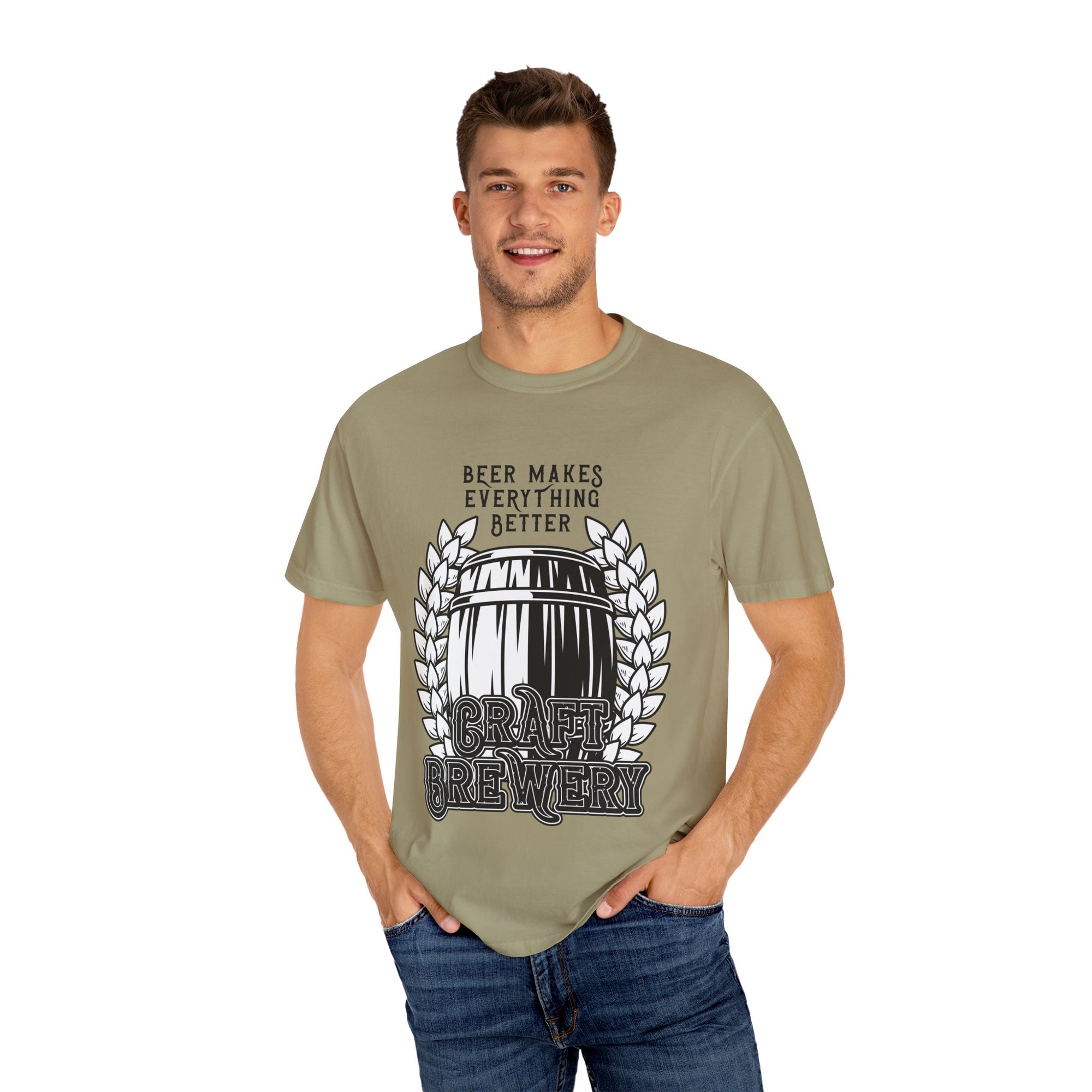 Craft Brewery T-Shirt, Beer Lover Gift, Unisex Graphic Tee, Beer Enthusiast Apparel, Homebrew Gifts, Fun Drinking Shirt