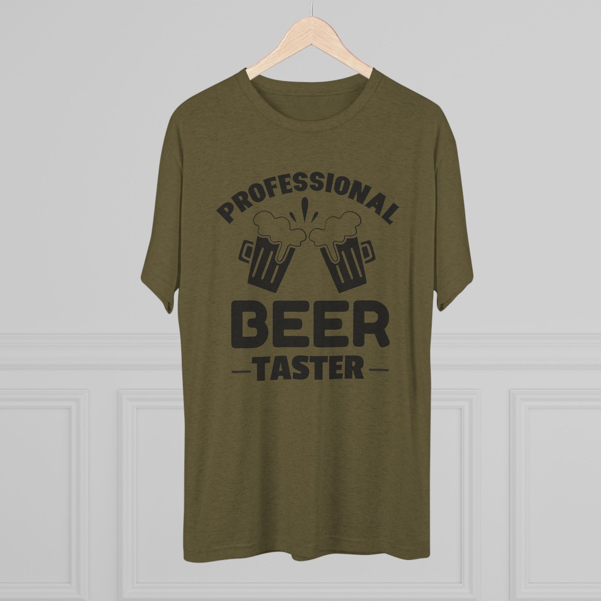 Professional Beer Taster Unisex Tri-Blend Tee