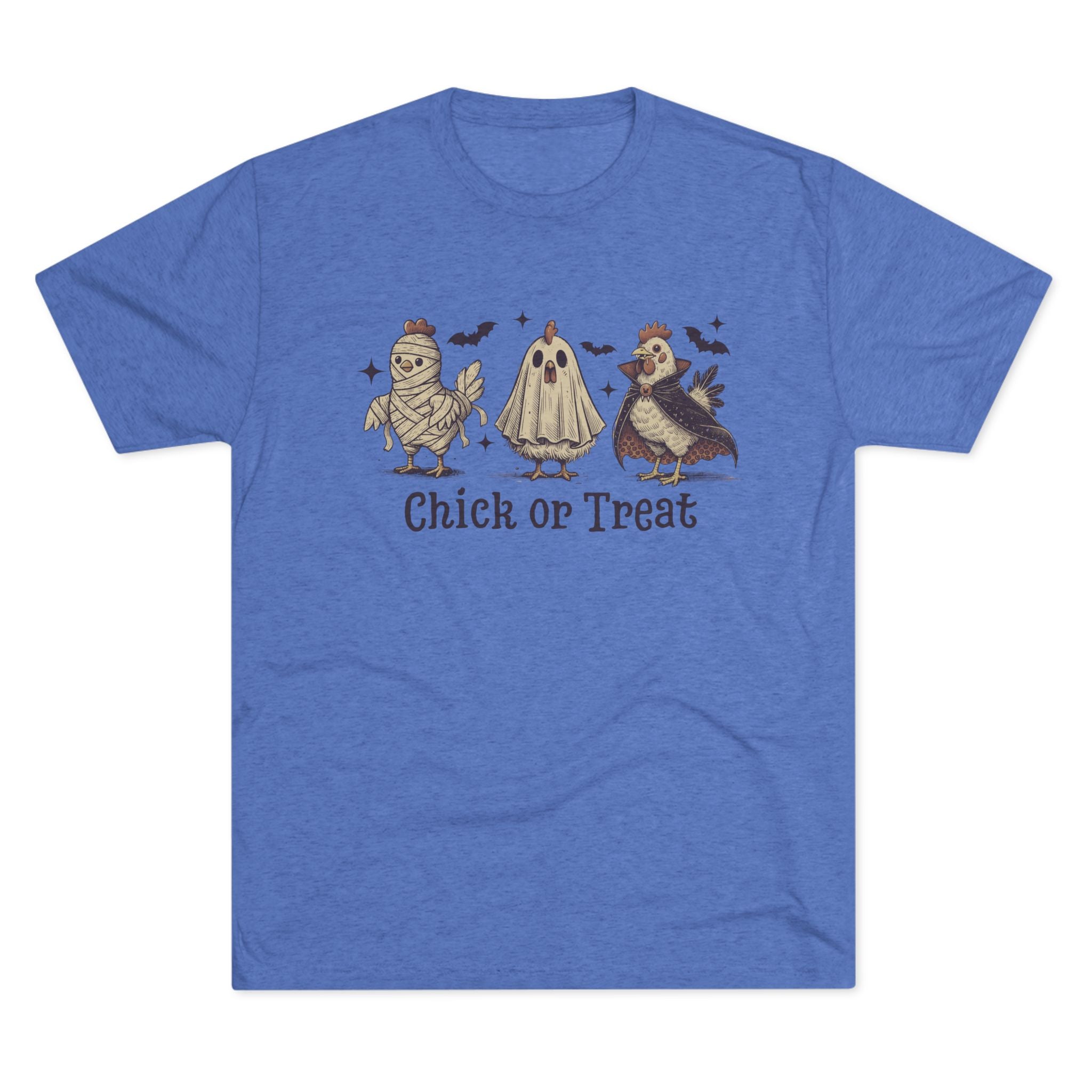 Halloween Crew Tee - Chick or Treat Unisex Tee, Spooky Shirt, Fall Fashion, Halloween Gift, Cute Costume Tee, Autumn Vibes