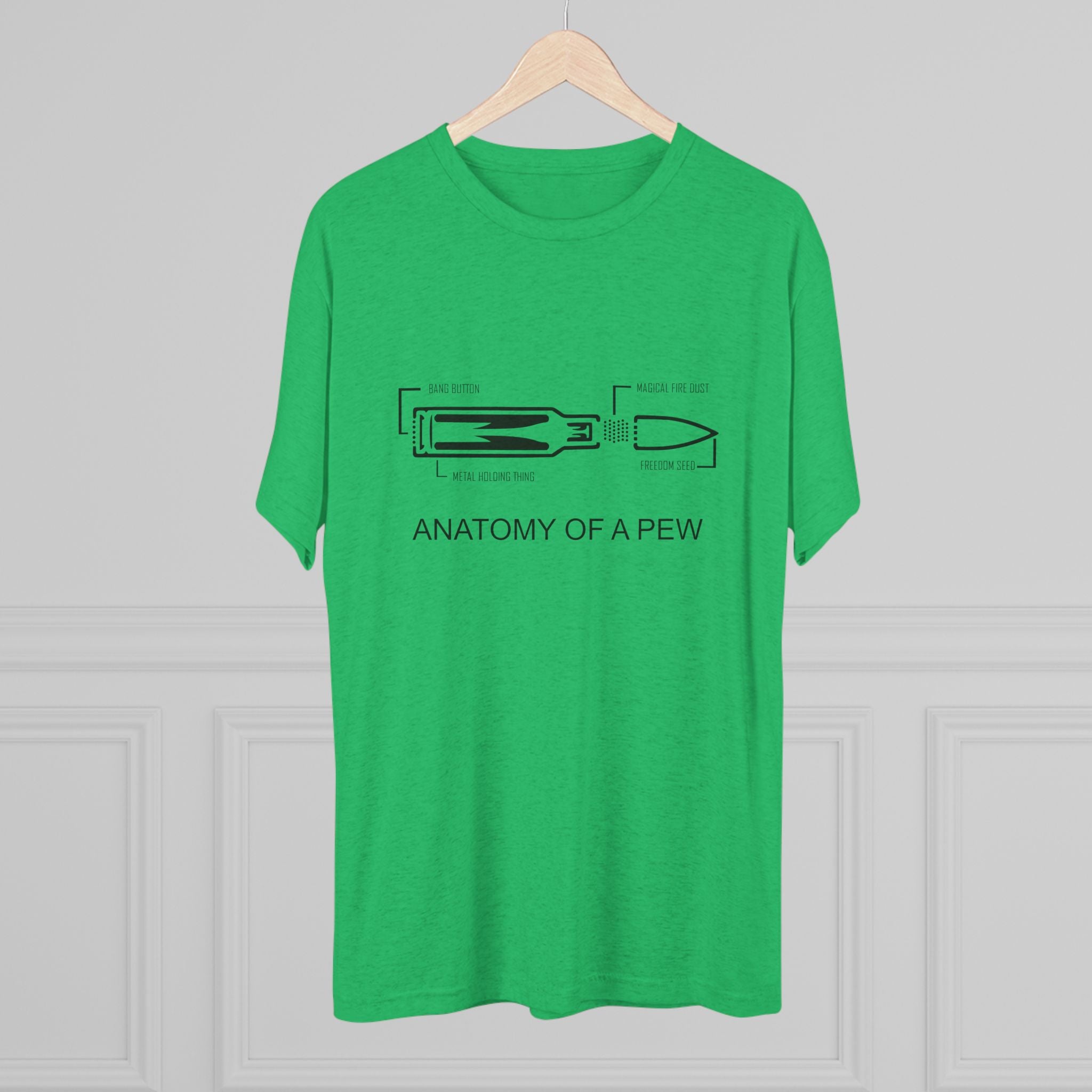 Unisex Tee - Anatomy of Pew Design