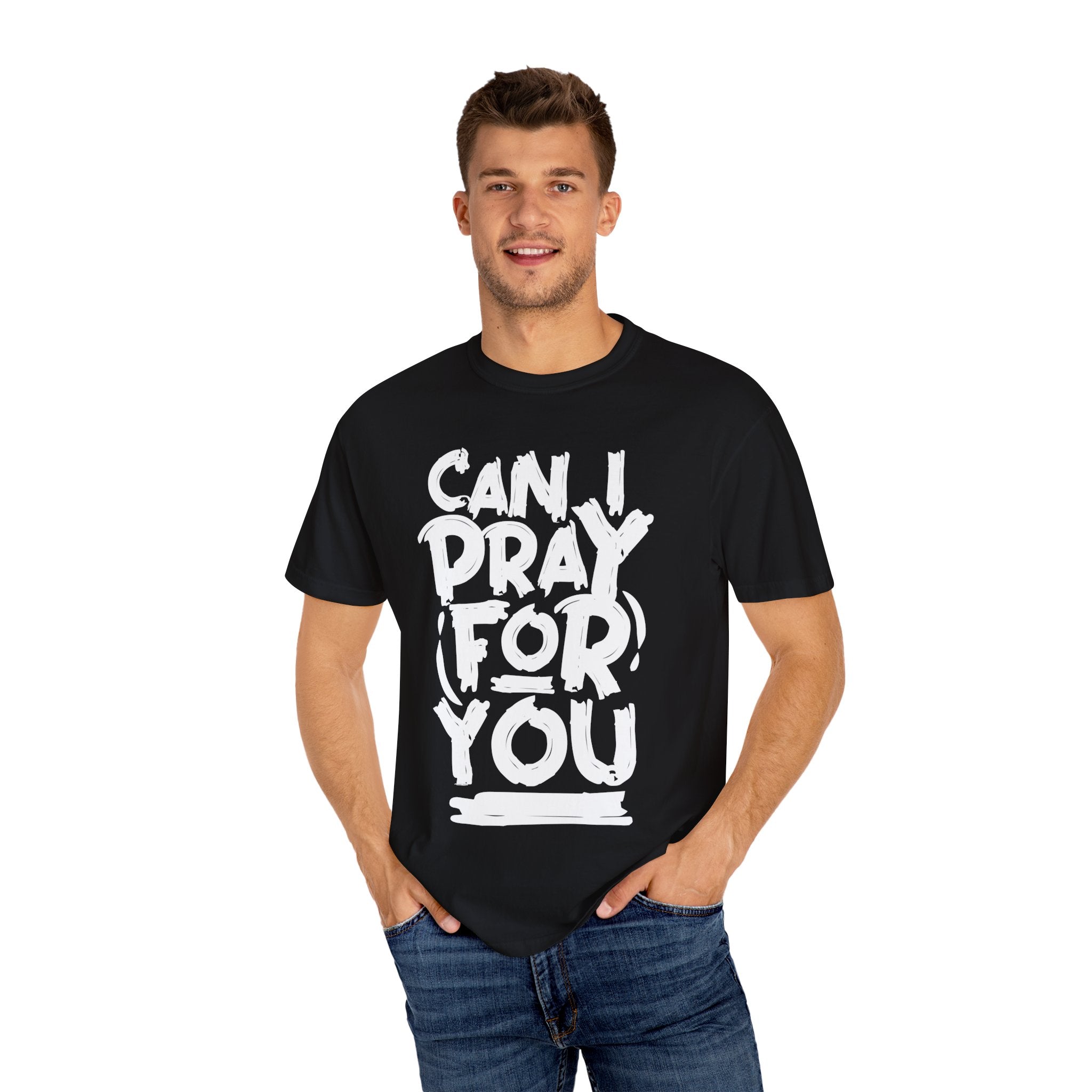 Prayer-Themed Unisex T-Shirt | Comfortable Cotton Tee for Spiritual Encouragement, Great for Gifts, Unisex Apparel, and Everyday Wear