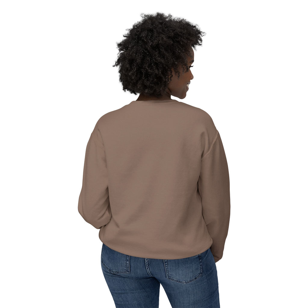 Dog Print Sweatshirt - Be Pawsome Lightweight Crewneck