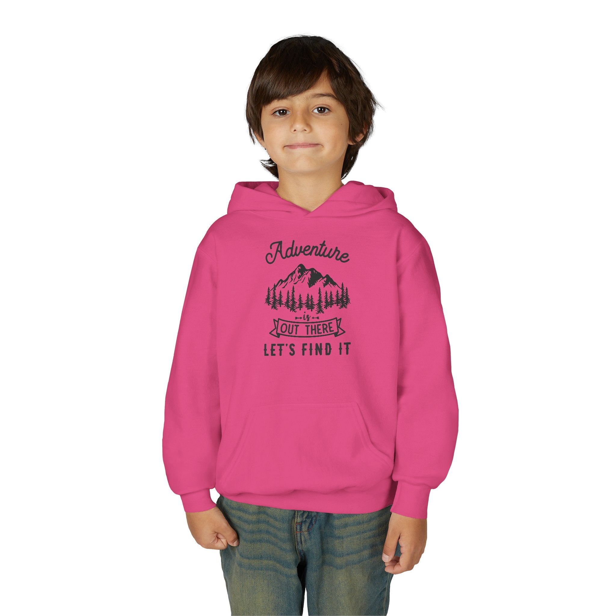 Adventure Awaits Kids Sweatshirt, Youth Outdoor Hoodie, Nature Lover Gift, Camping Sweatshirt, Adventure is Out There Sweatshirt