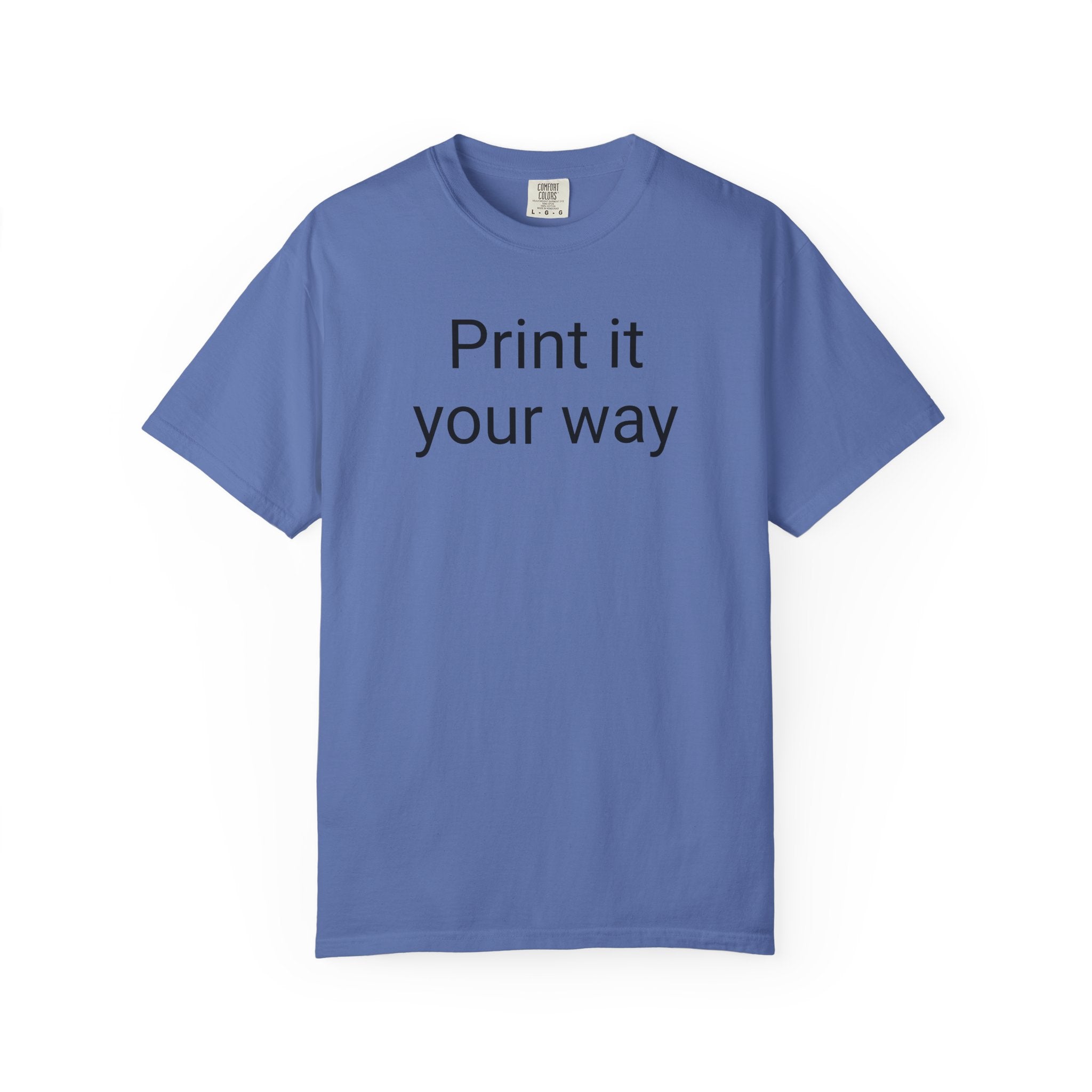 Customizable Unisex T-Shirt | Print It Your Way | Gift for Friends, DIY Fashion, Casual Wear, Birthday Gift, Personalize Your Style