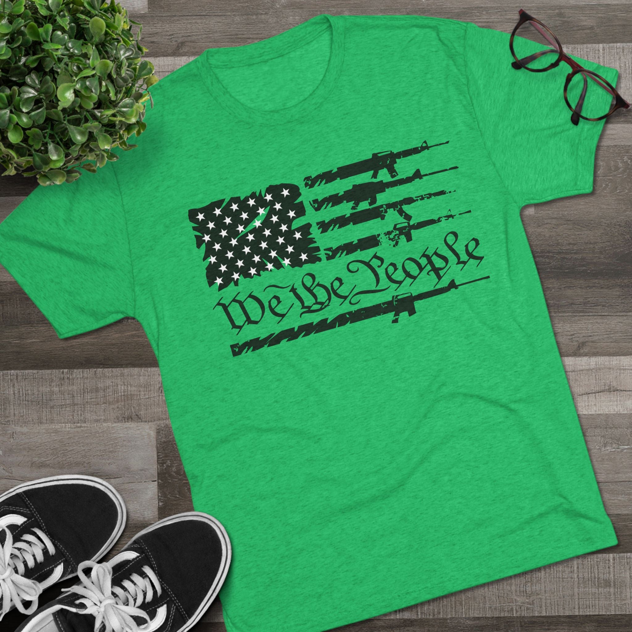 Gun Flag Tee - Unisex Crew