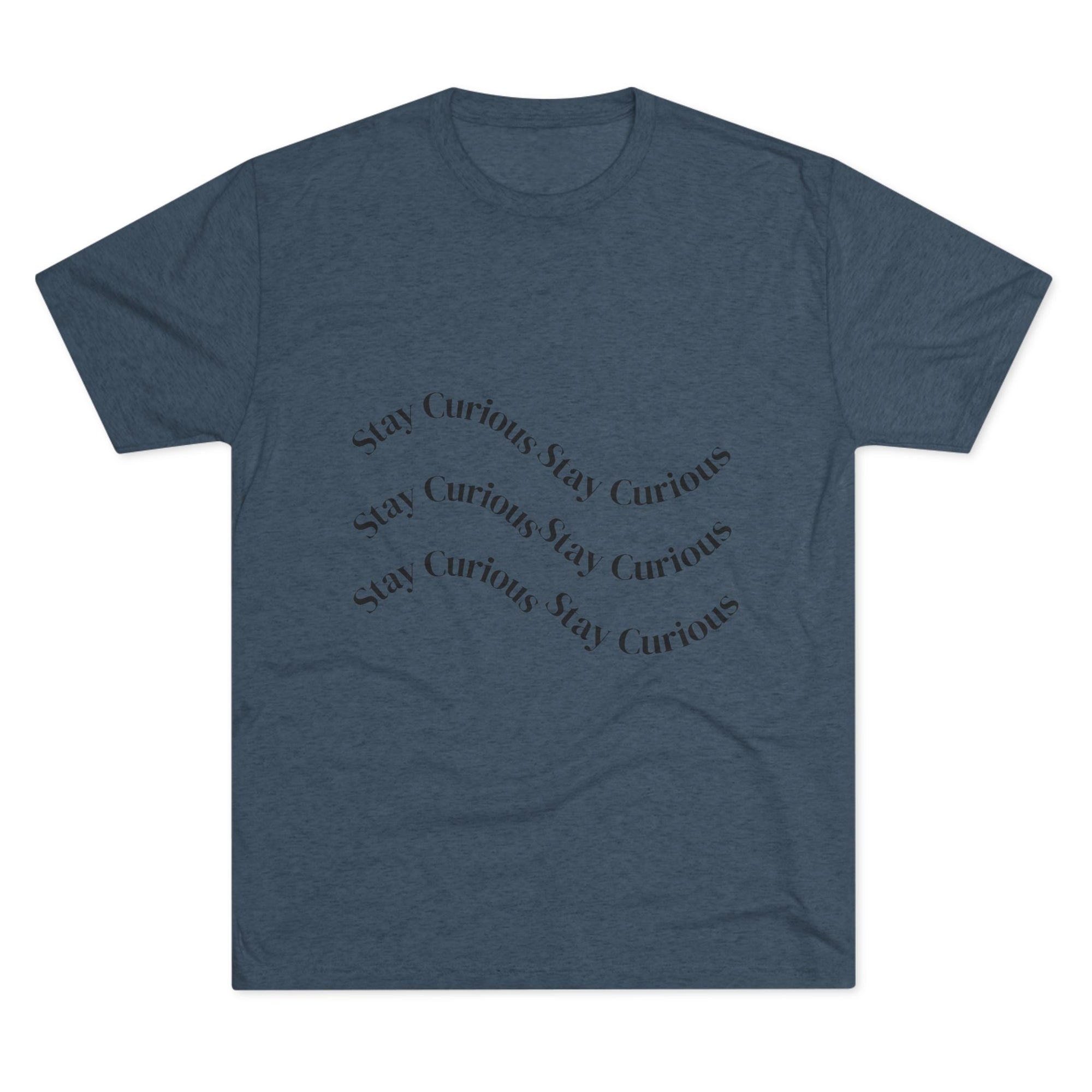 Crew Tee Stay Curious Wave Shirt