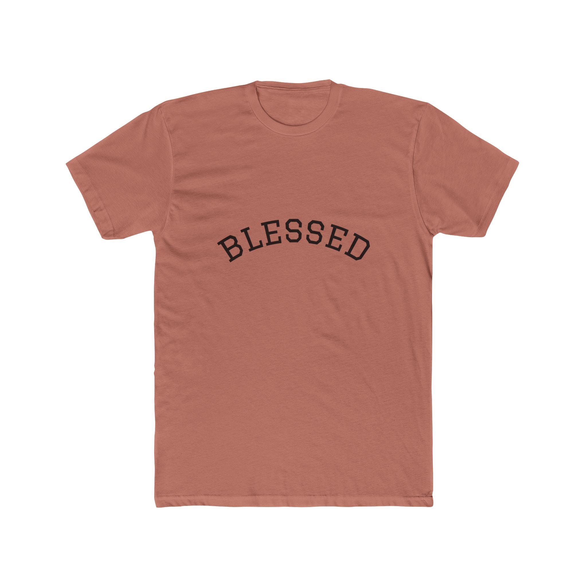 Copy of Blessed Unisex Cotton Crew Tee, Inspirational Gift, Casual Wear, Birthday, Thanksgiving Apparel, Everyday Tee