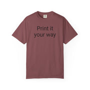 Customizable Unisex T-Shirt | Print It Your Way | Gift for Friends, DIY Fashion, Casual Wear, Birthday Gift, Personalize Your Style