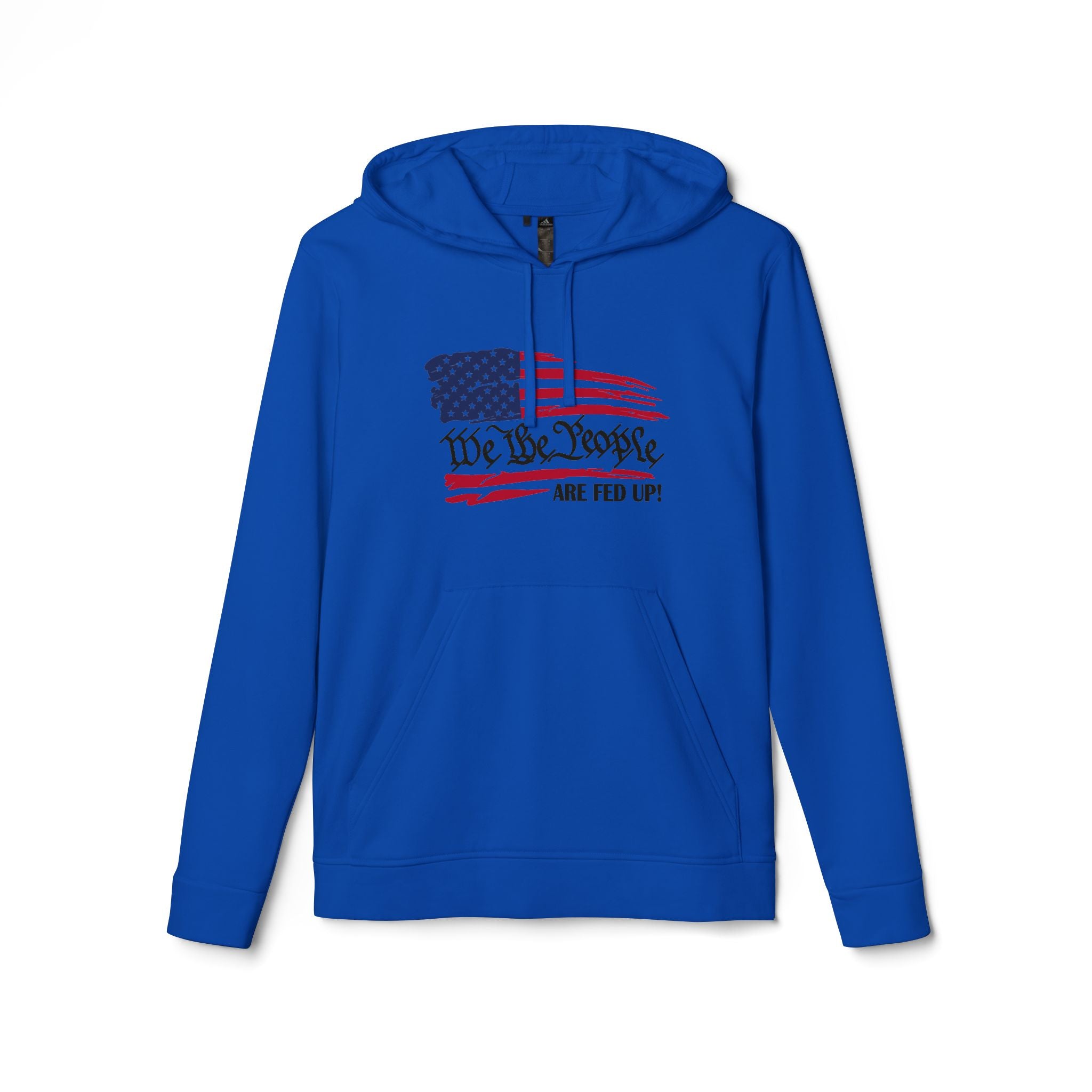 Fleece Hoodie - Bold Lines Design