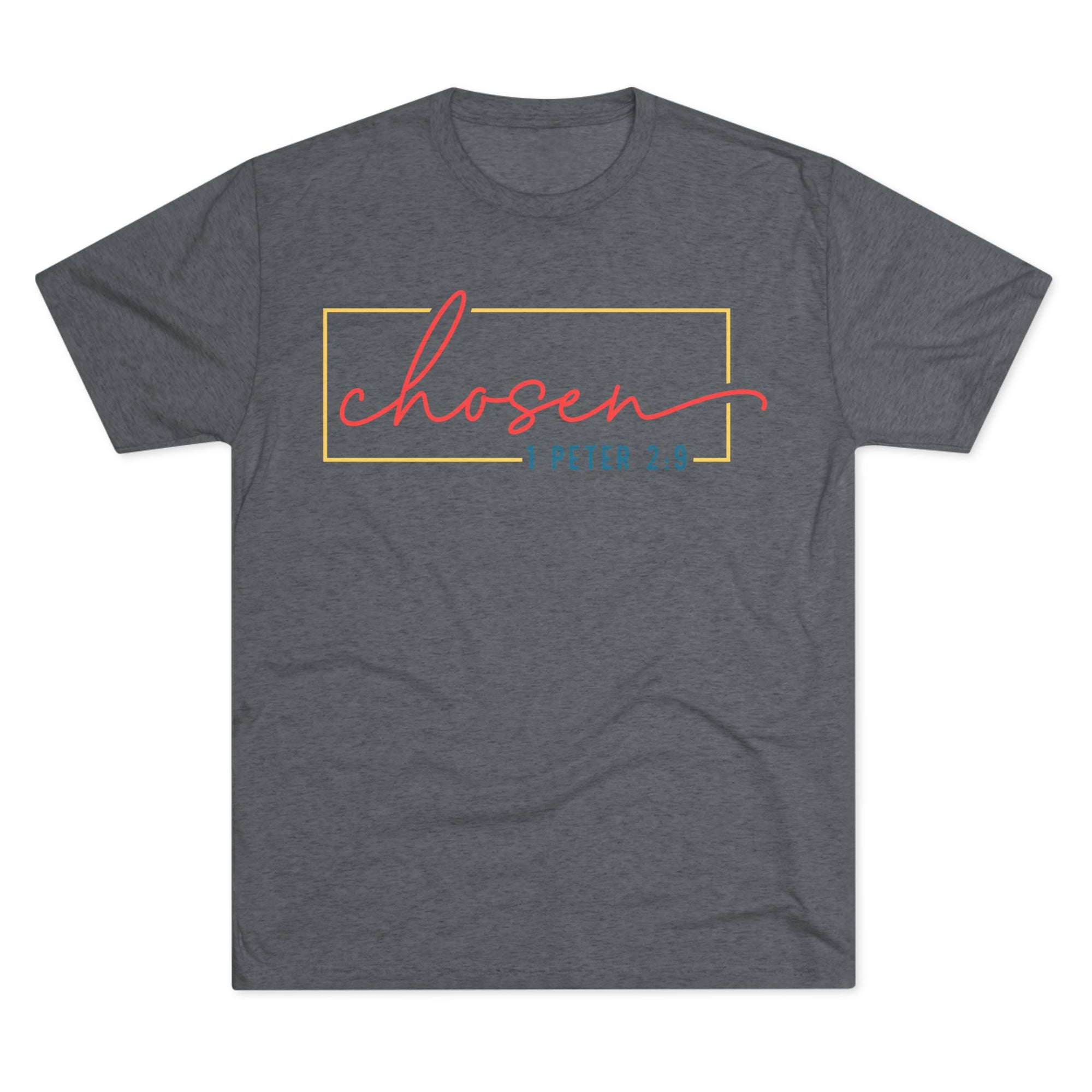 Faith-Inspired Unisex Tee, Chosen Comfort Shirt, Inspirational Crew T-Shirt, Casual Daily Wear, Gift for Believers