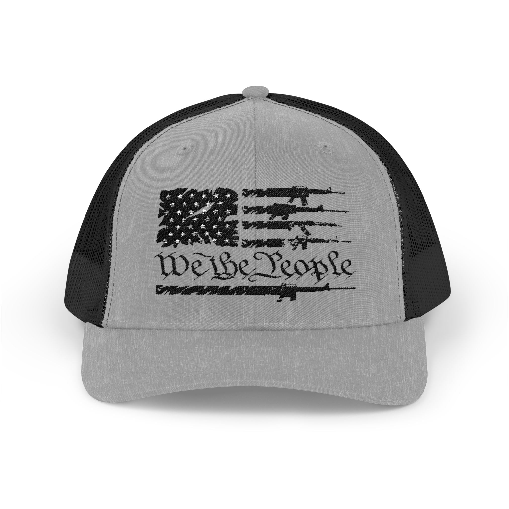We Be People Snapback Trucker Cap | Patriotic Hat, Casual Cap, American Flag Cap, Perfect for Everyday Wear, Gift for Him/Her