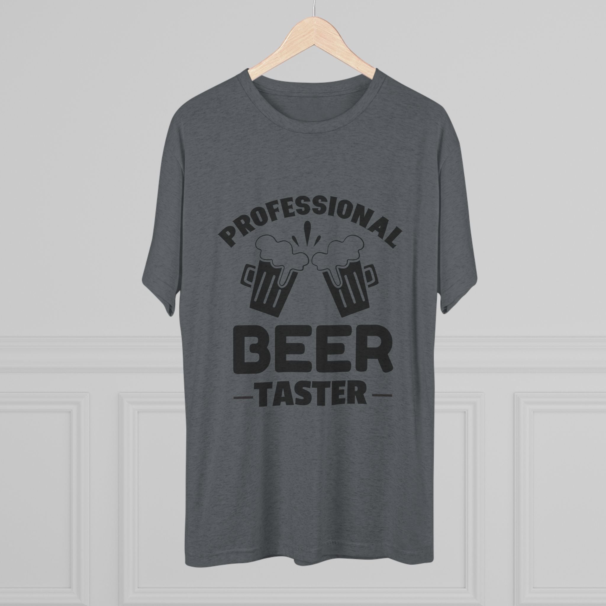 Professional Beer Taster Unisex Tri-Blend Tee