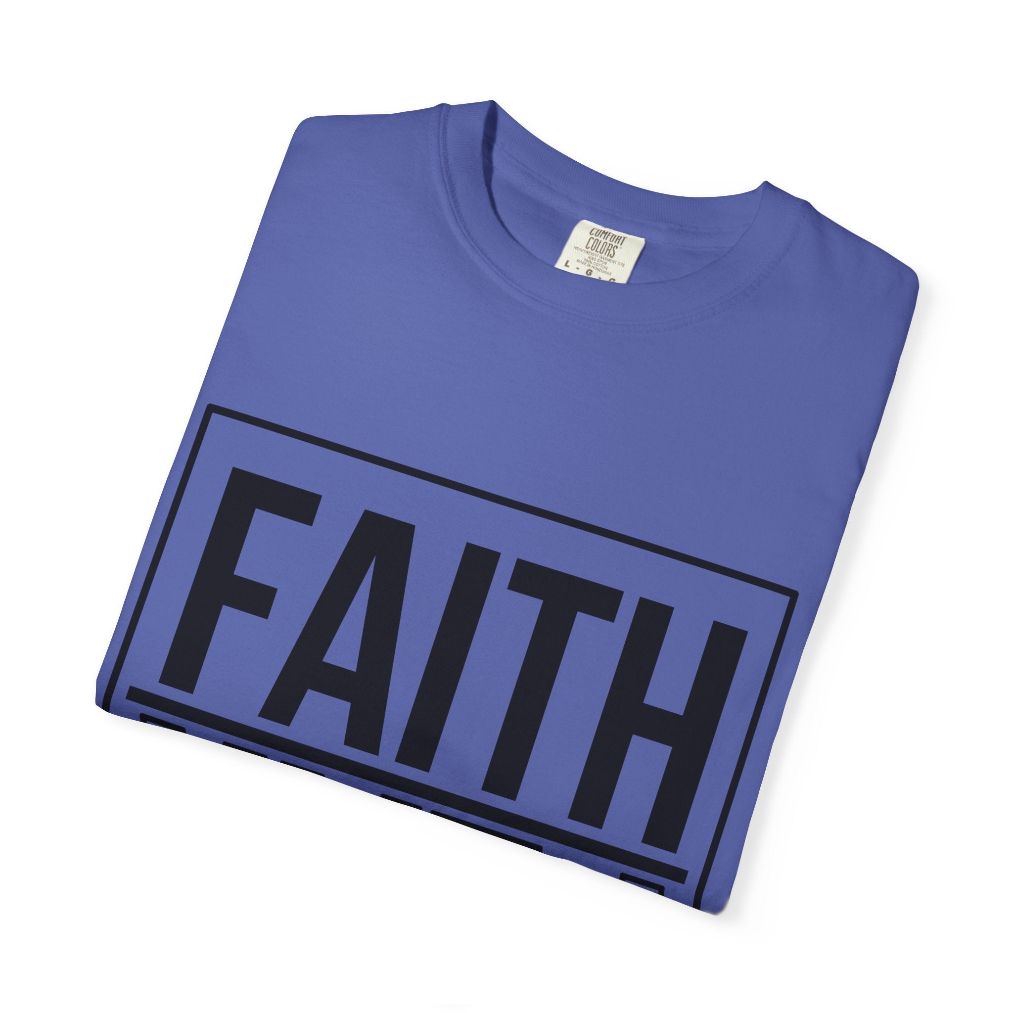 Unisex Faith & Fear T-Shirt, Inspirational Tee, Positive Message, Gift for Friends, Faith-Based Apparel, Casual Wear, Christian Merch