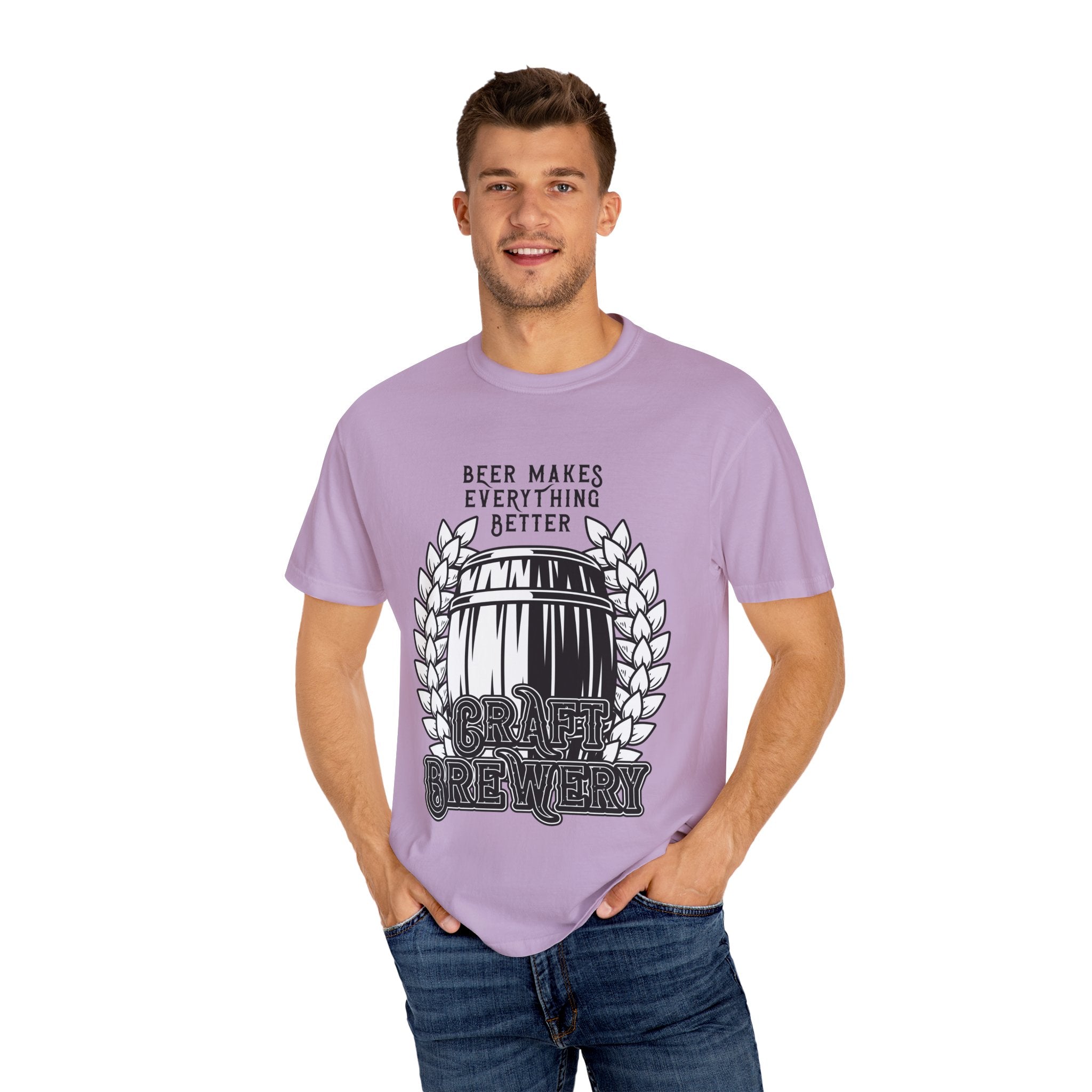 Craft Brewery T-Shirt, Beer Lover Gift, Unisex Graphic Tee, Beer Enthusiast Apparel, Homebrew Gifts, Fun Drinking Shirt