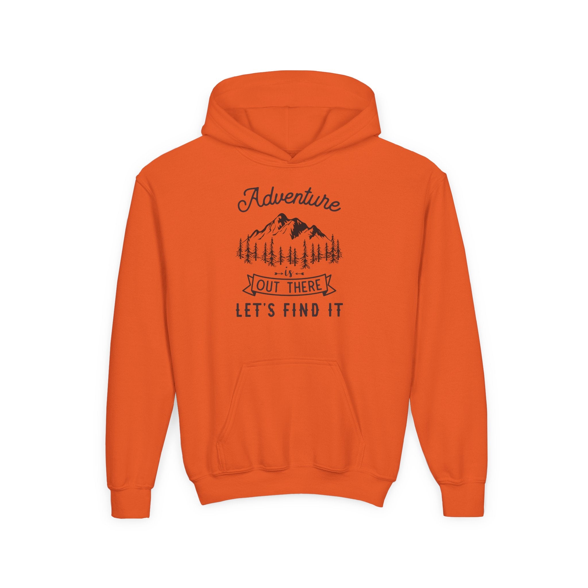 Adventure Awaits Kids Sweatshirt, Youth Outdoor Hoodie, Nature Lover Gift, Camping Sweatshirt, Adventure is Out There Sweatshirt