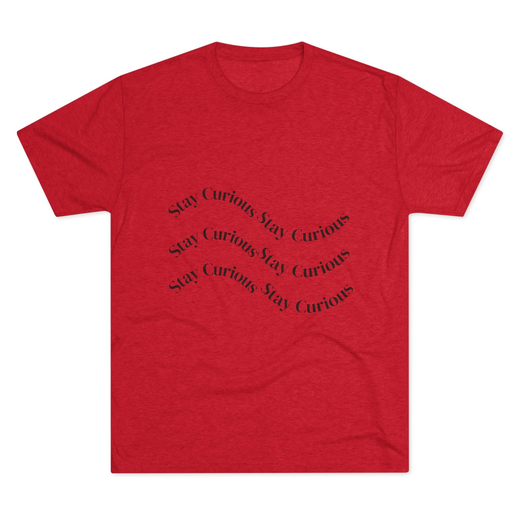 Crew Tee Stay Curious Wave Shirt