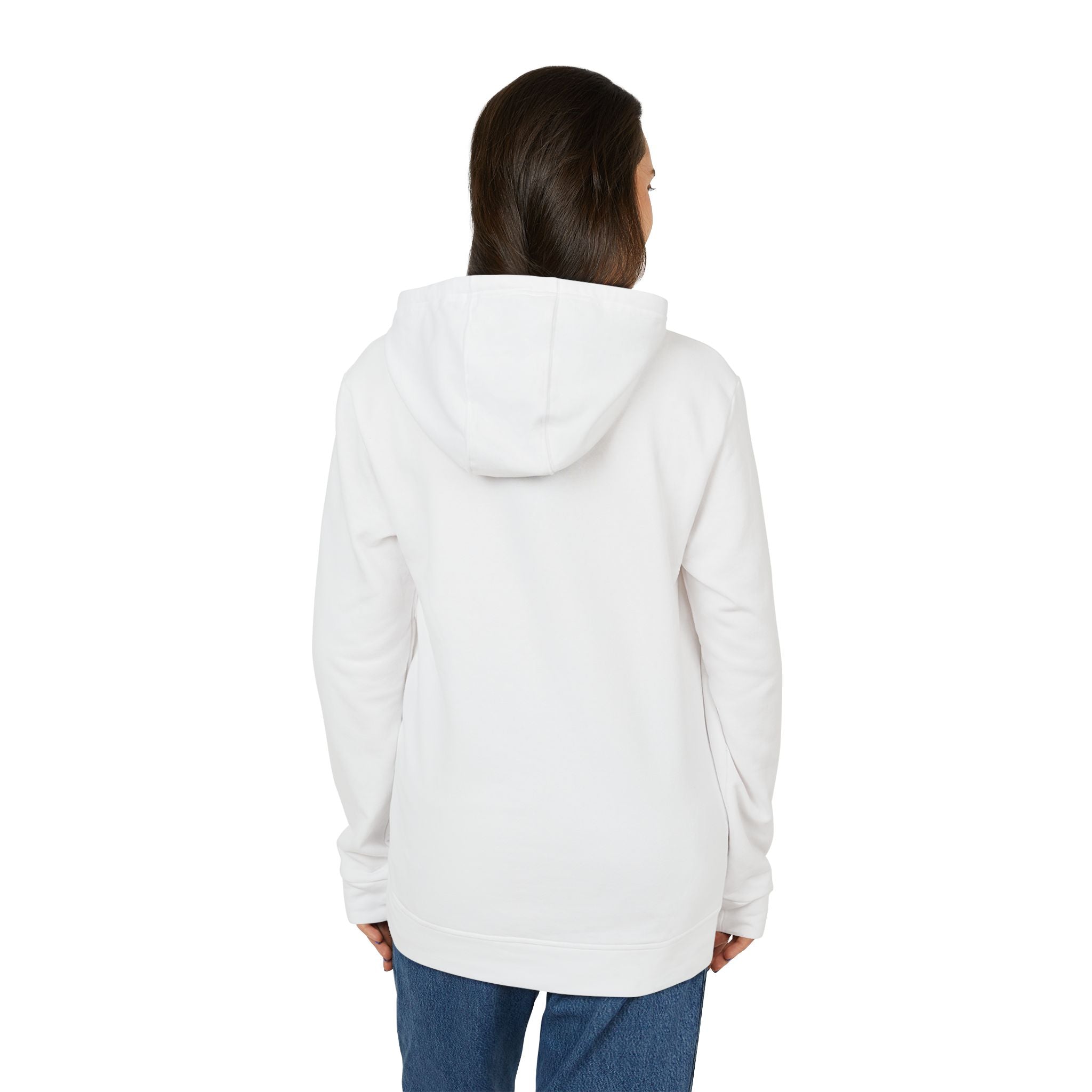 Fleece Hoodie - Bold Lines Design