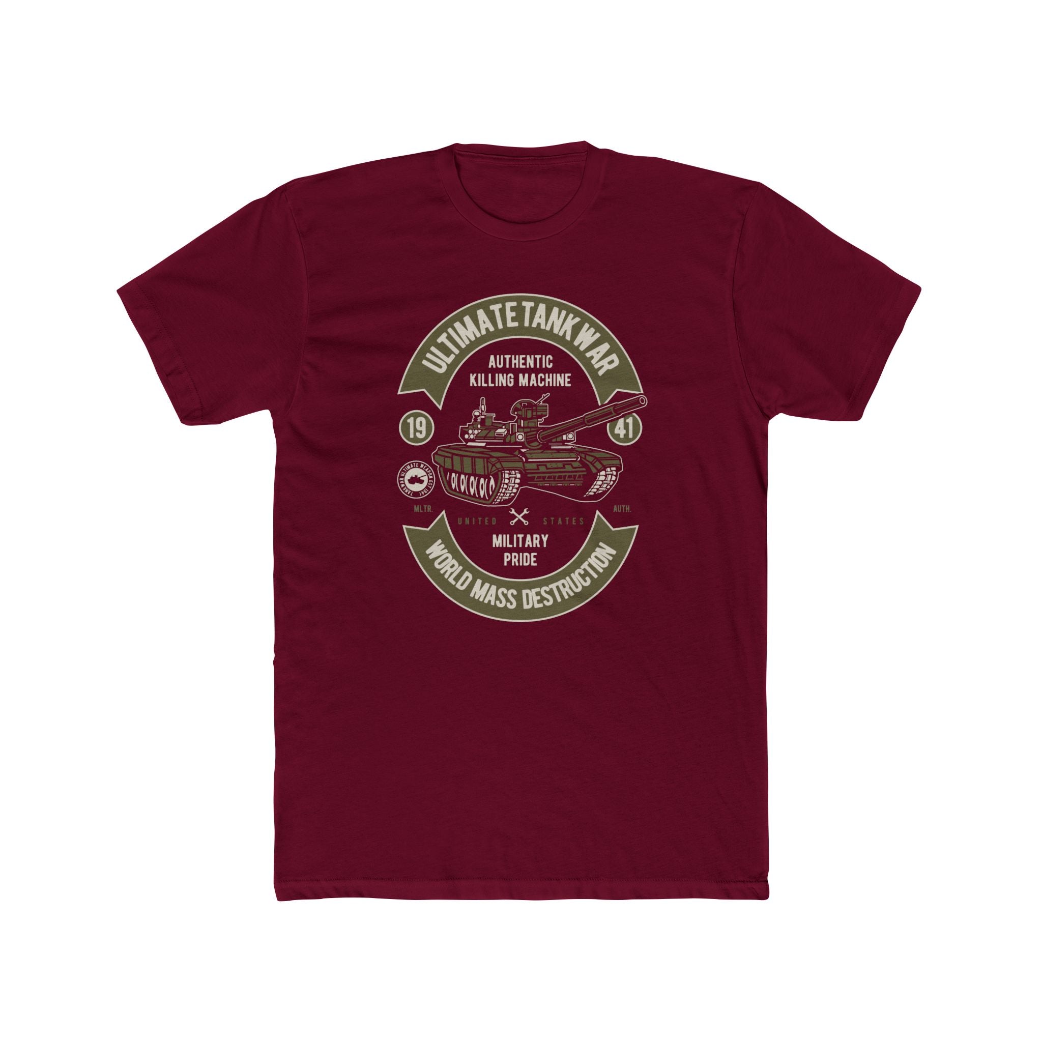 Vintage-Style Unisex Cotton Crew Tee, Ultimate Tank