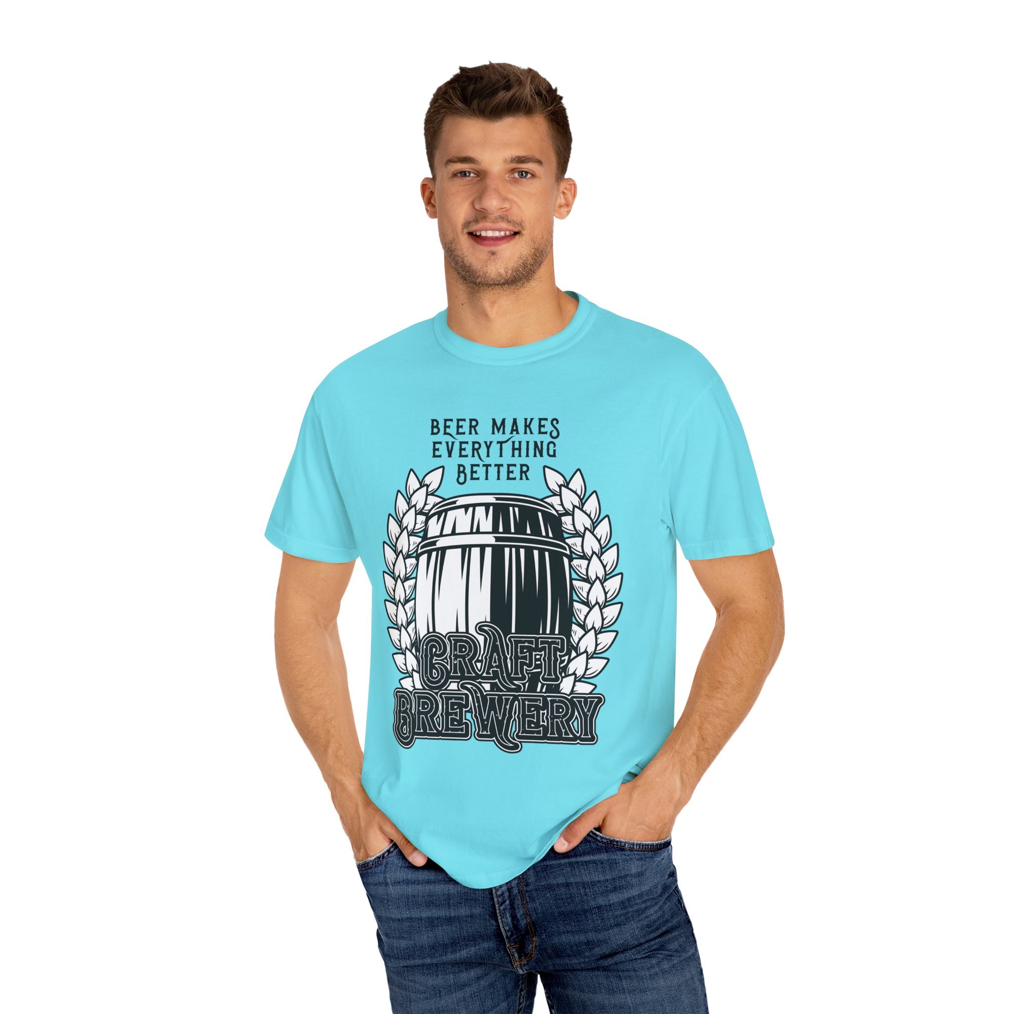 Craft Brewery T-Shirt, Beer Lover Gift, Unisex Graphic Tee, Beer Enthusiast Apparel, Homebrew Gifts, Fun Drinking Shirt