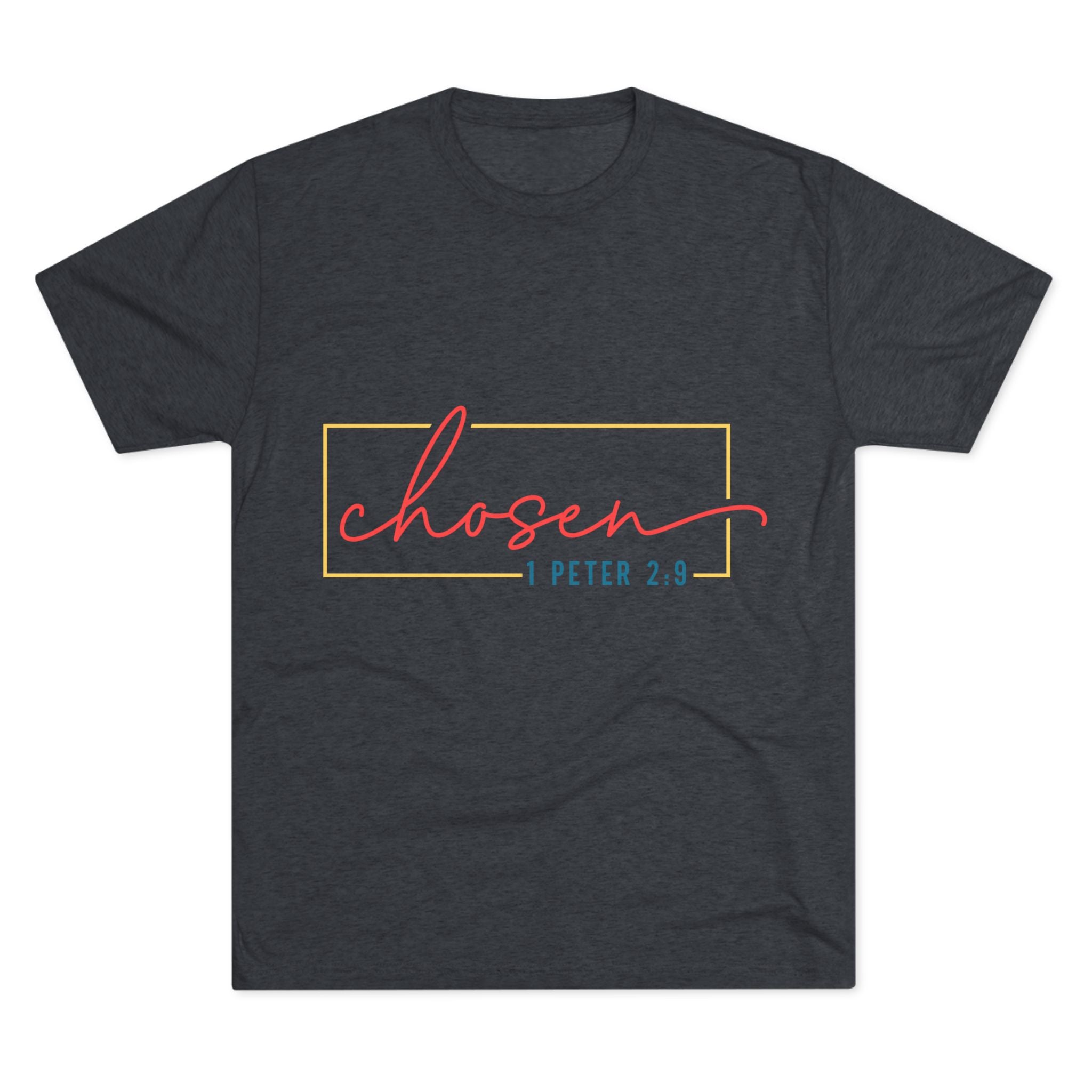 Faith-Inspired Unisex Tee, Chosen Comfort Shirt, Inspirational Crew T-Shirt, Casual Daily Wear, Gift for Believers