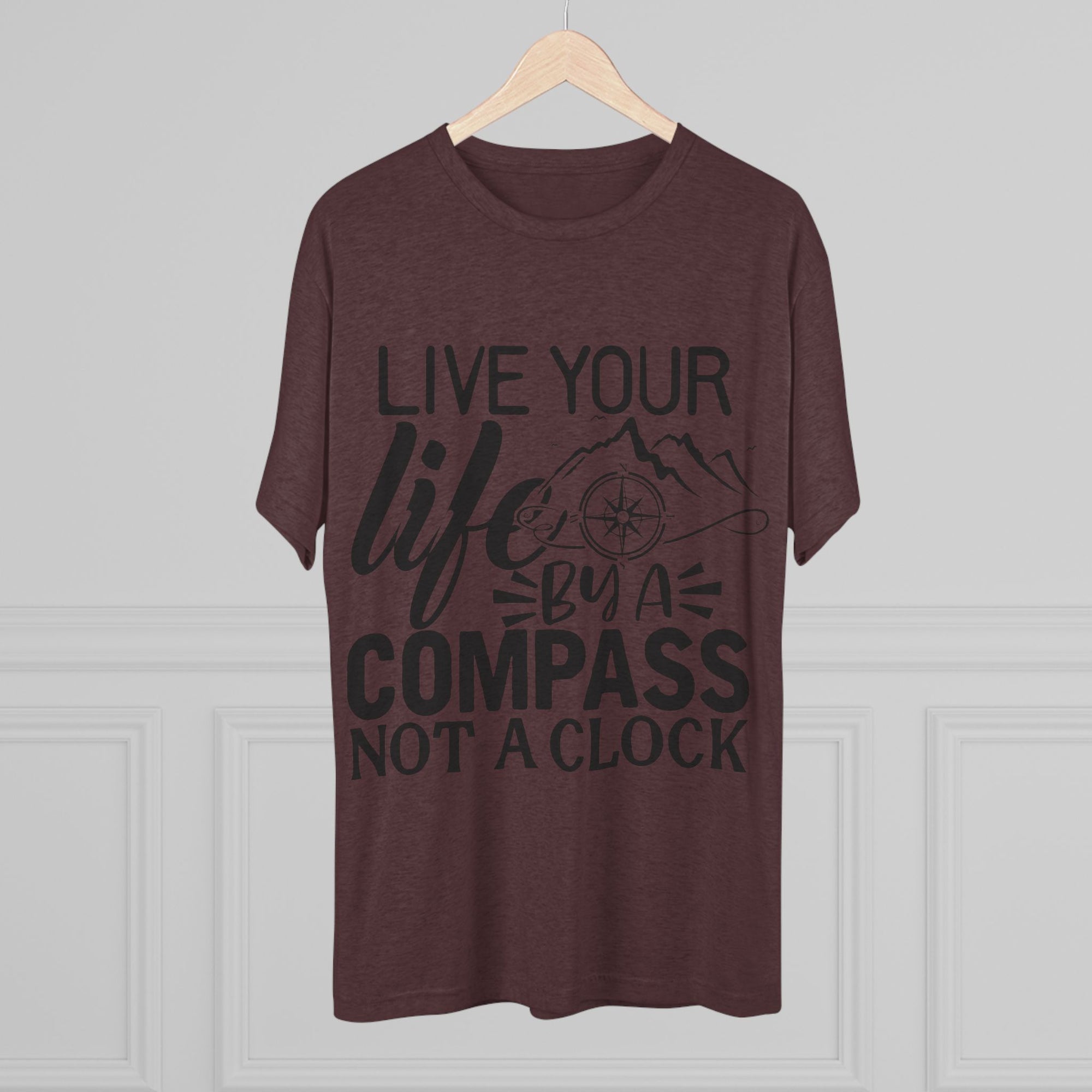 Adventures Await Tri-Blend Tee | Wanderlust Shirt, Travel Gift, Nature Lover Tee, Outdoor Adventure Shirt, Inspirational T-Shirt