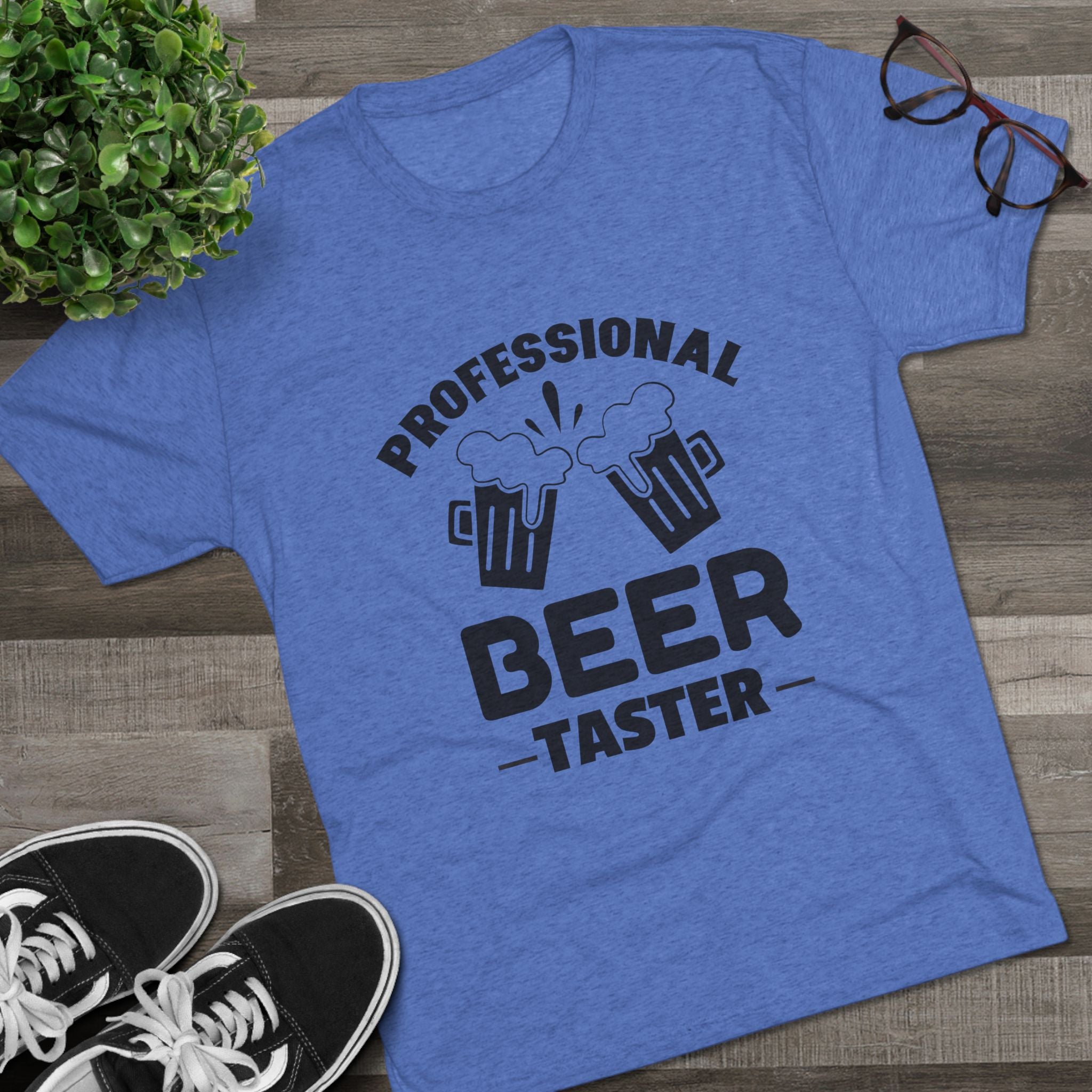 Professional Beer Taster Unisex Tri-Blend Tee