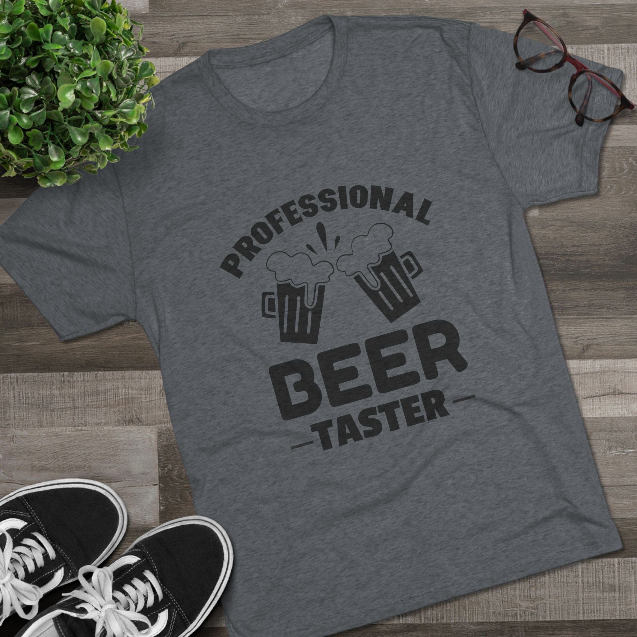 Professional Beer Taster Unisex Tri-Blend Tee