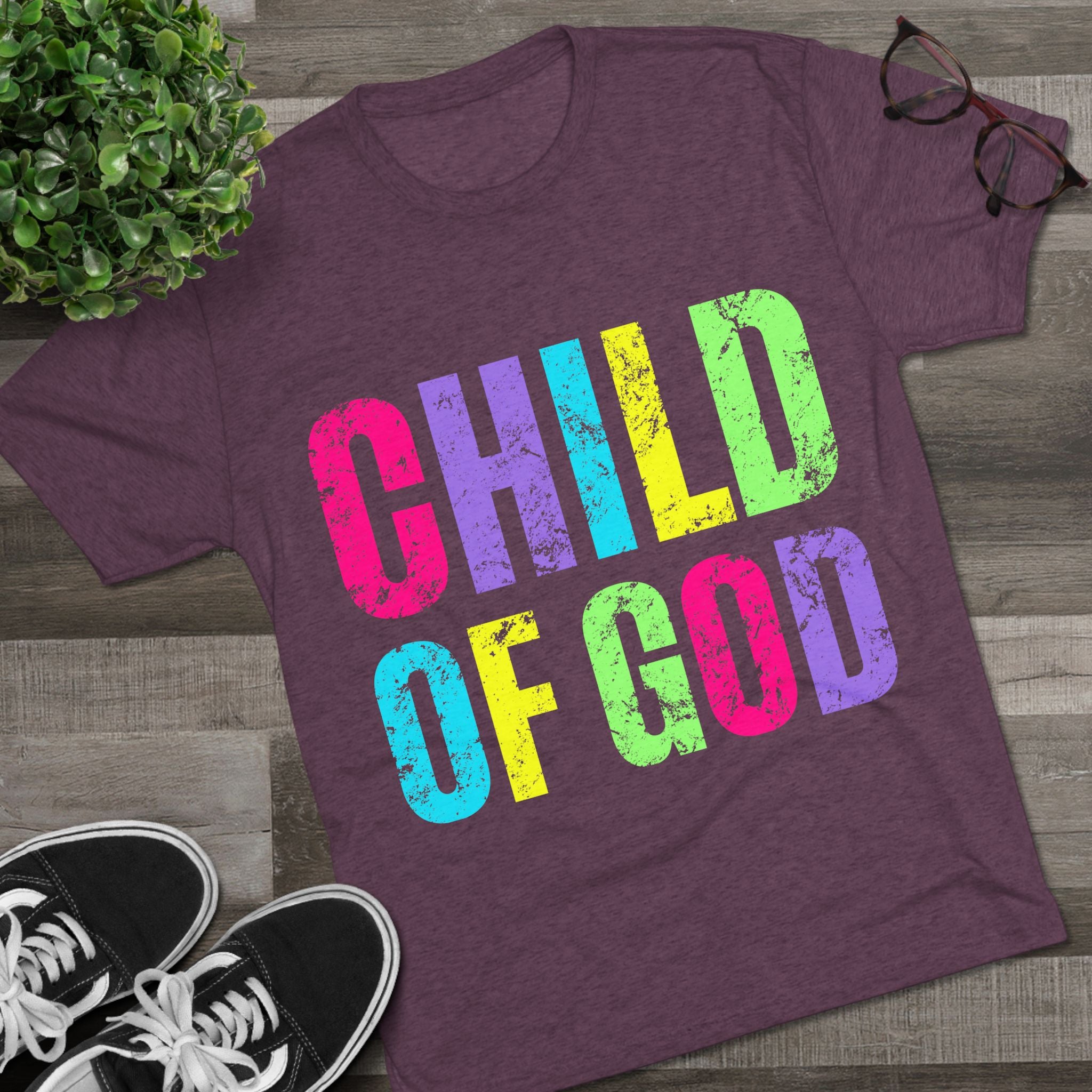 Colorful Child of God Unisex Tee