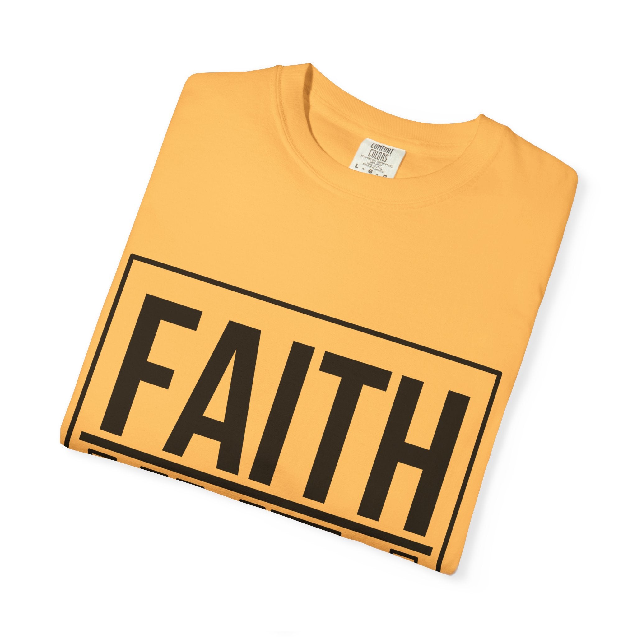 Unisex Faith & Fear T-Shirt, Inspirational Tee, Positive Message, Gift for Friends, Faith-Based Apparel, Casual Wear, Christian Merch
