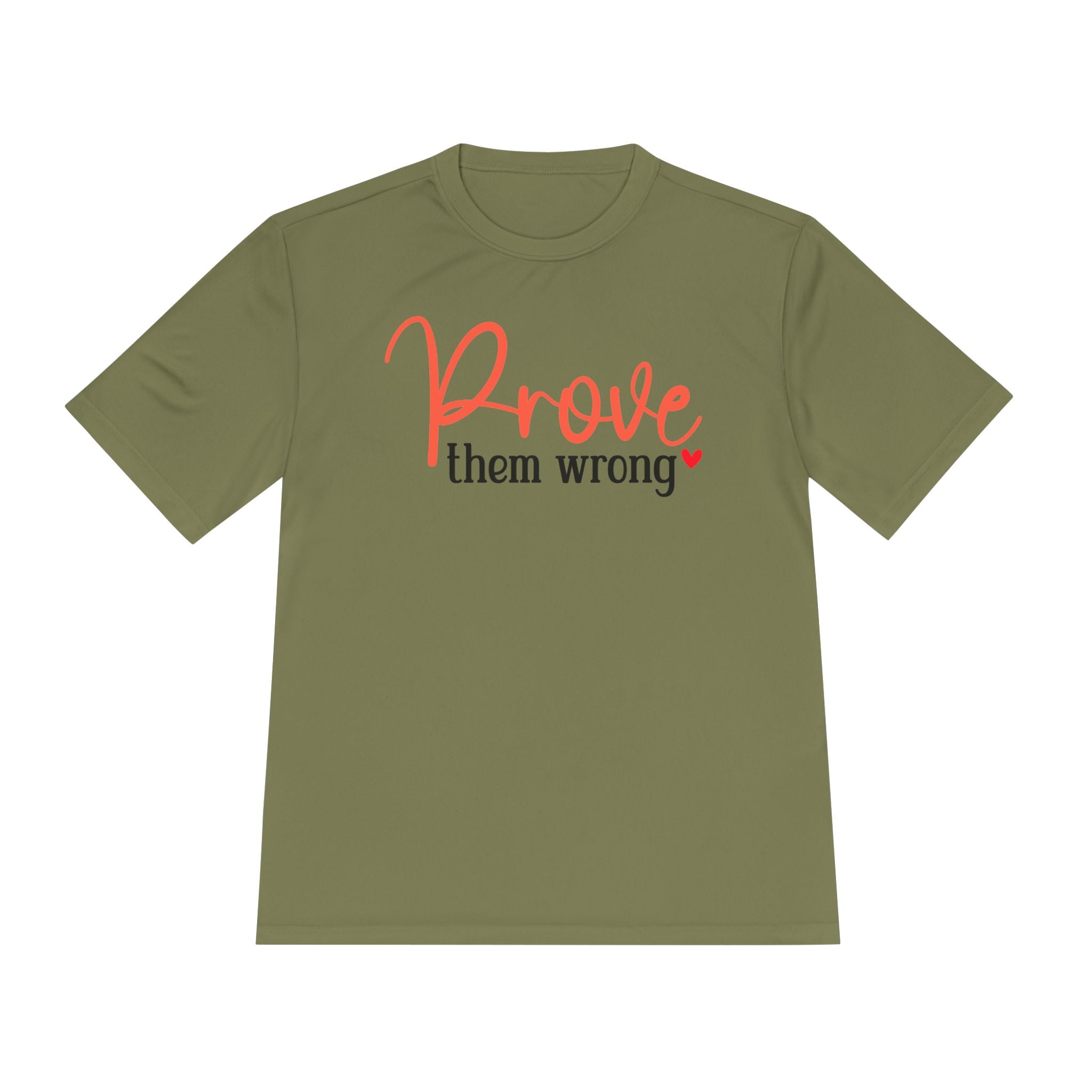 Moisture Wicking Tee - Prove them wrong, Inspirational Workout Shirt, Unisex Gym Top, Motivational Exercise T-Shirt, Fitness Apparel
