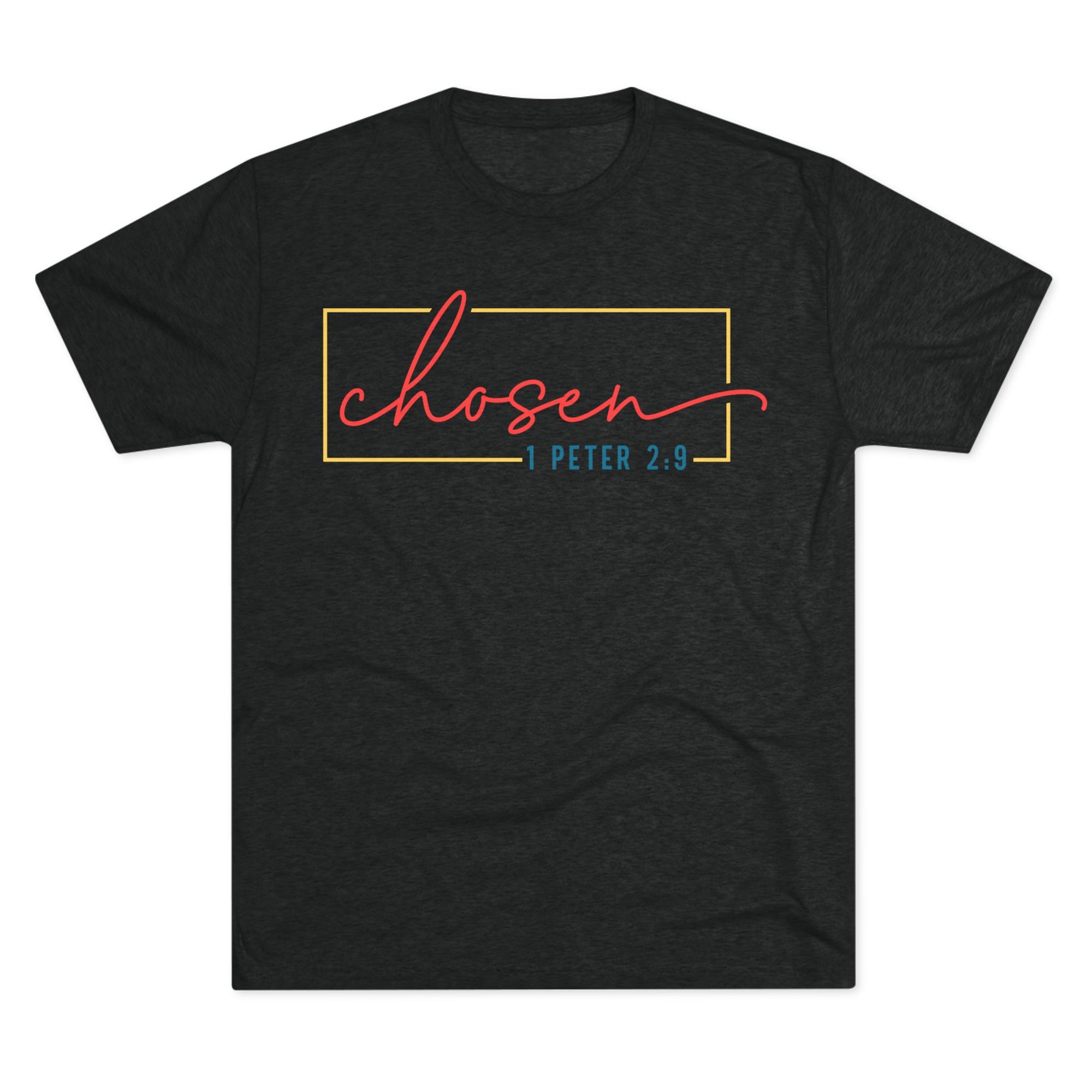 Faith-Inspired Unisex Tee, Chosen Comfort Shirt, Inspirational Crew T-Shirt, Casual Daily Wear, Gift for Believers
