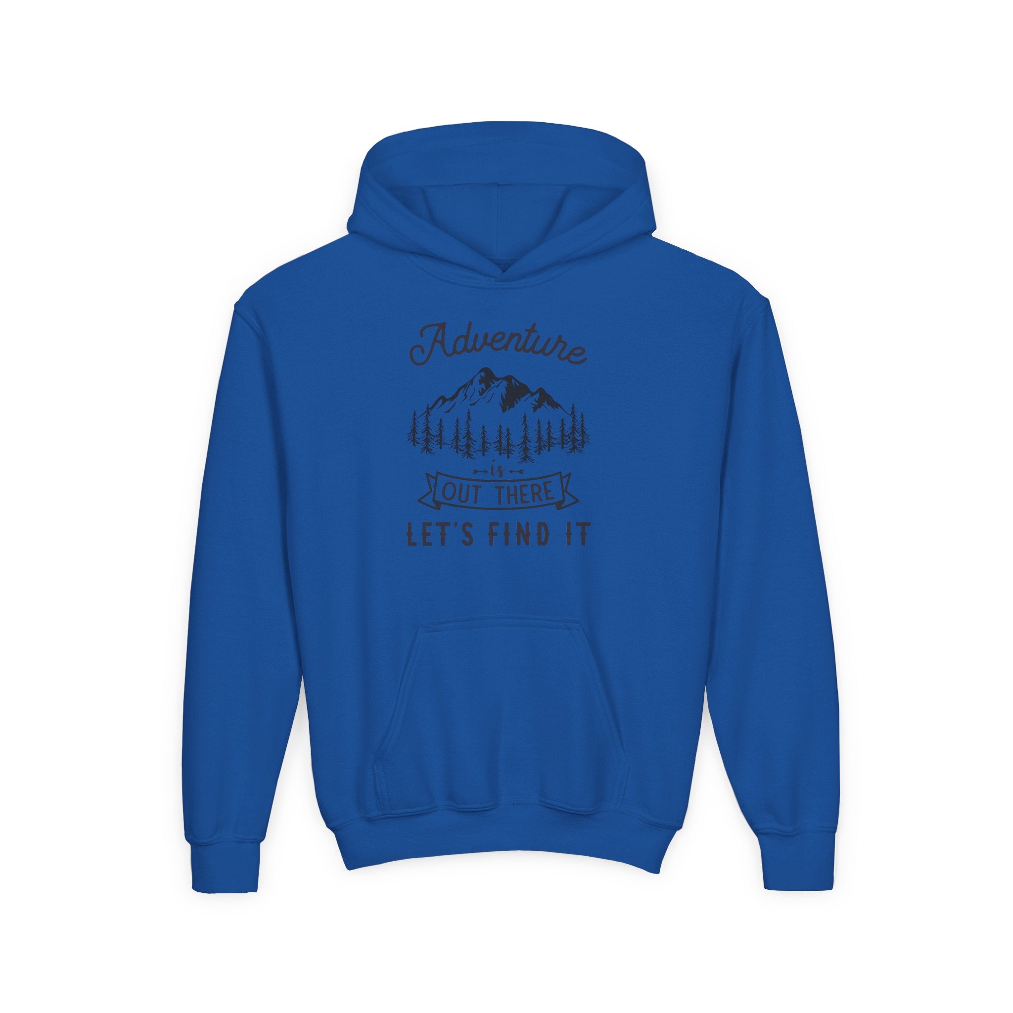 Adventure Awaits Kids Sweatshirt, Youth Outdoor Hoodie, Nature Lover Gift, Camping Sweatshirt, Adventure is Out There Sweatshirt
