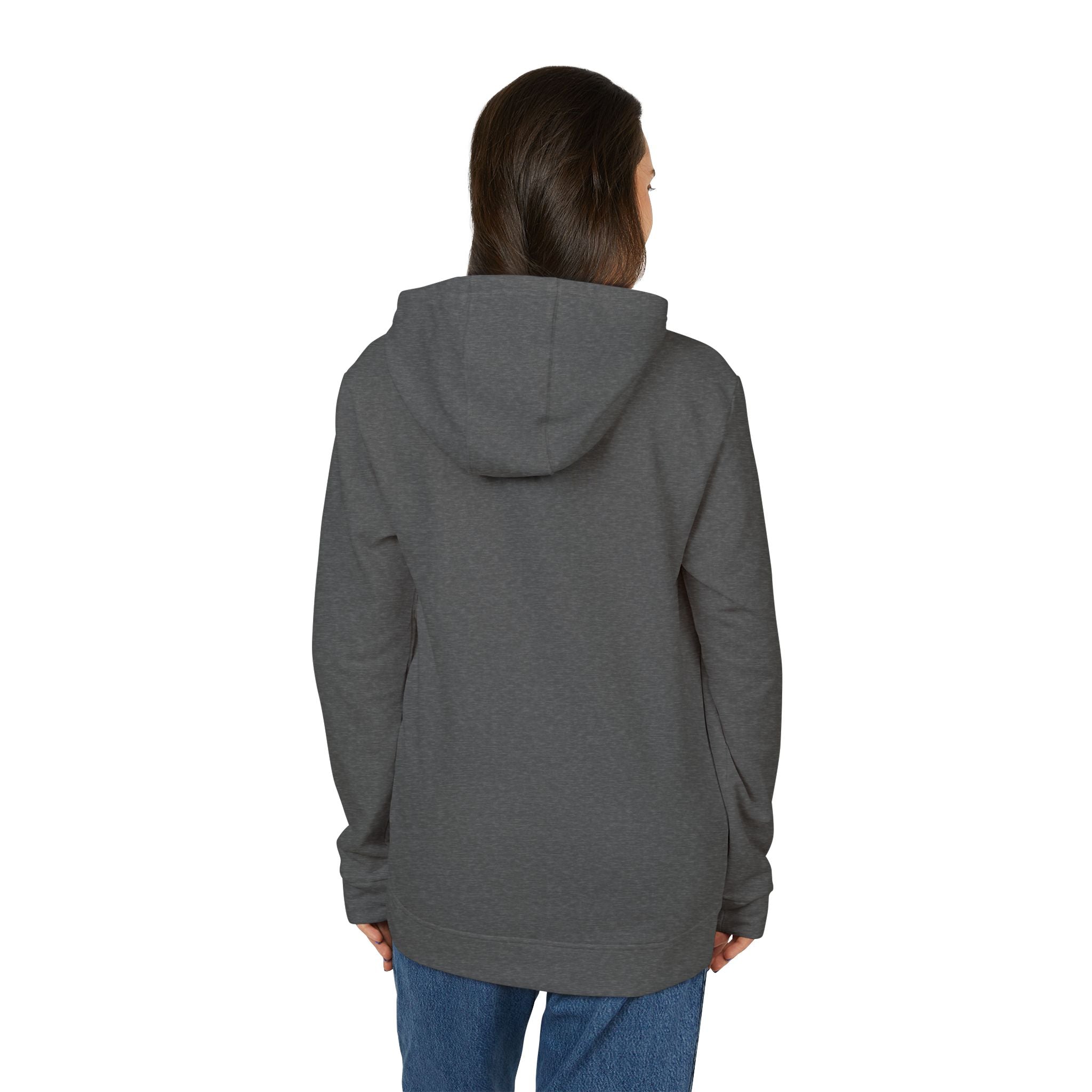 Fleece Hoodie - Bold Lines Design