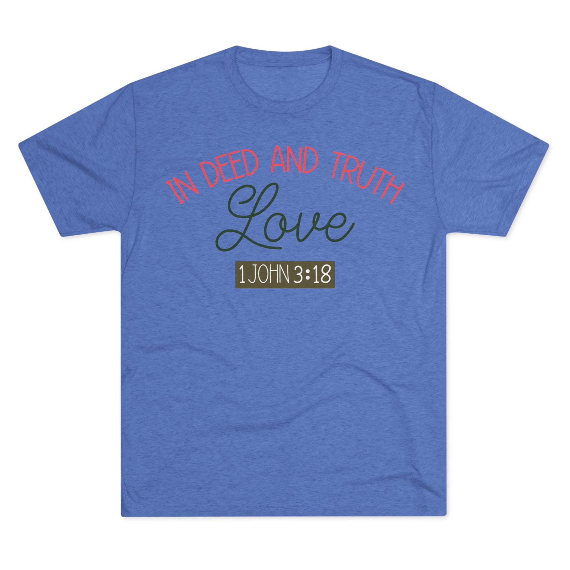 Scripture Inspired Crew Tee, Faith Shirt, Christian T-Shirt, Unisex Love Tee, Casual Outfit, Gift for Believers, Bible Verse Top