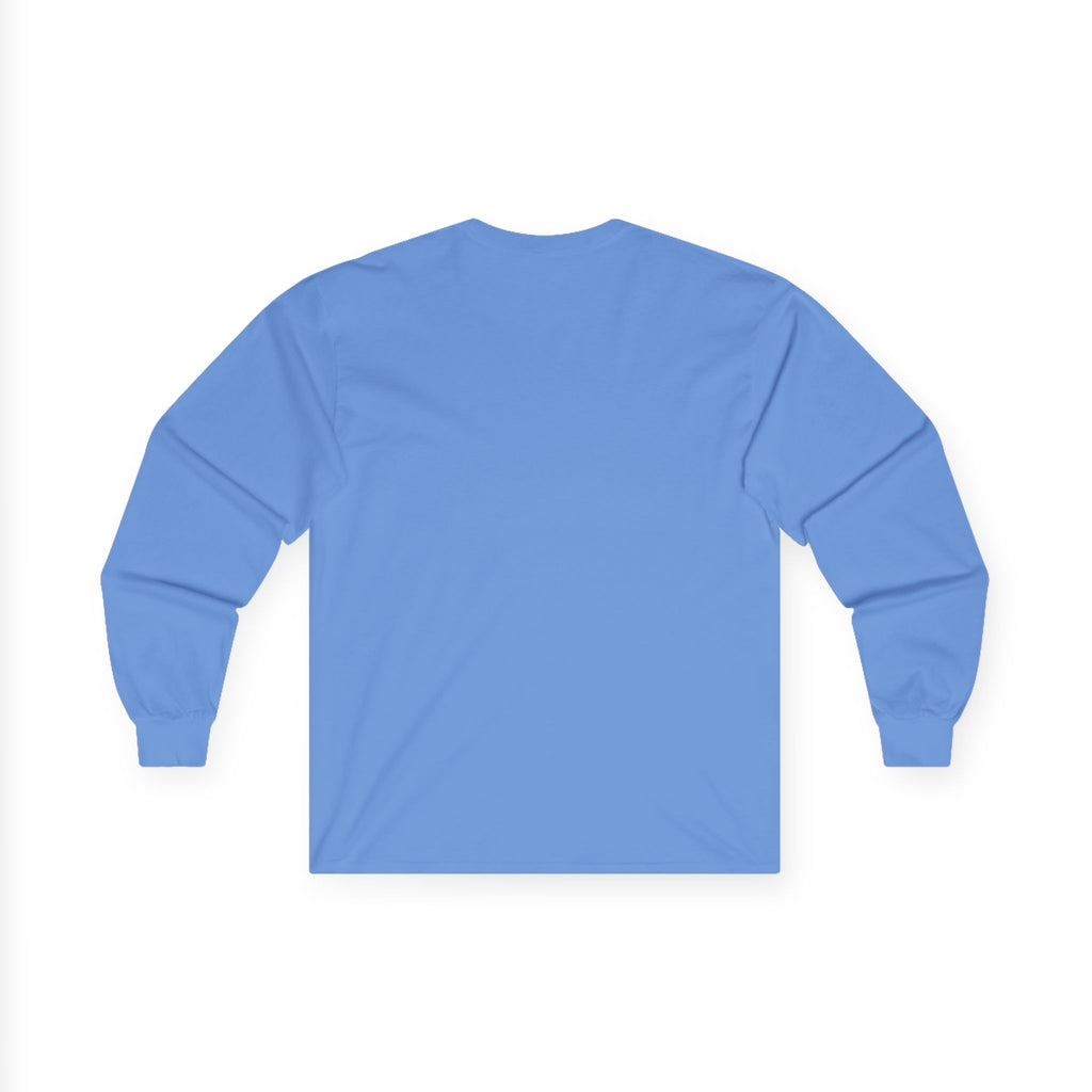 Long Sleeve Tee Stained Glass Christmas Tree Design