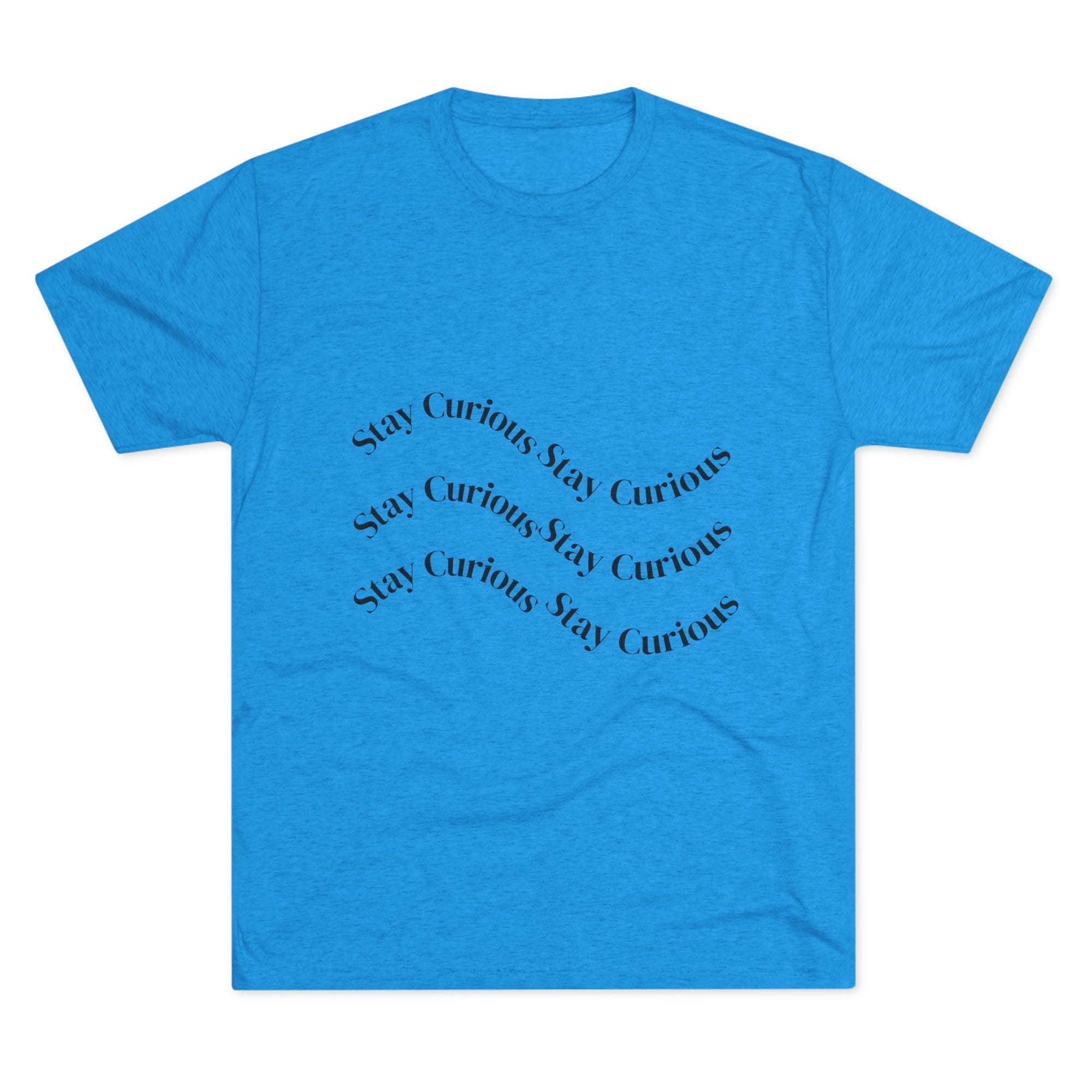 Crew Tee Stay Curious Wave Shirt