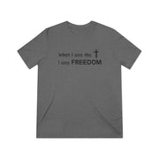 Freedom Cross Unisex Tee