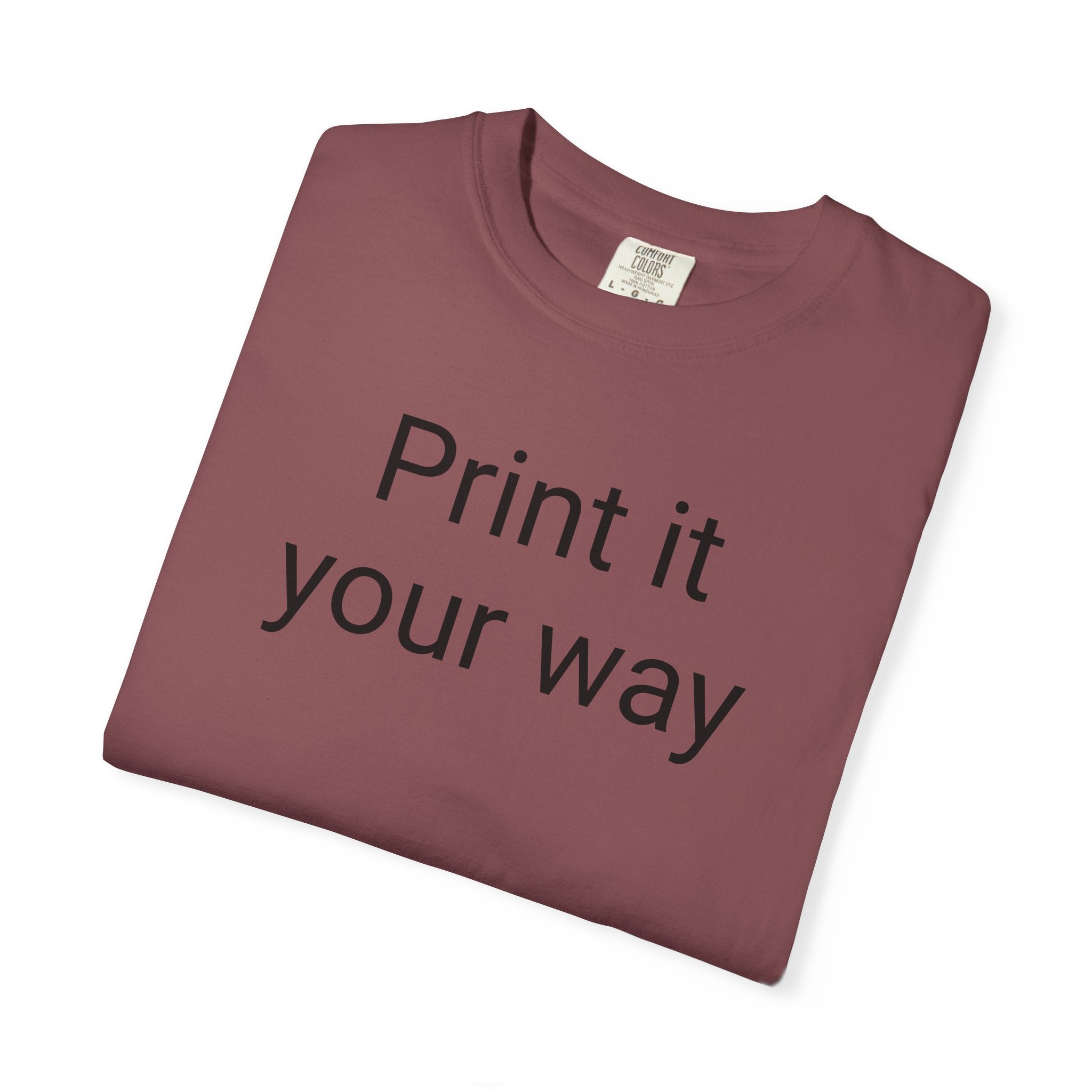 Customizable Unisex T-Shirt | Print It Your Way | Gift for Friends, DIY Fashion, Casual Wear, Birthday Gift, Personalize Your Style