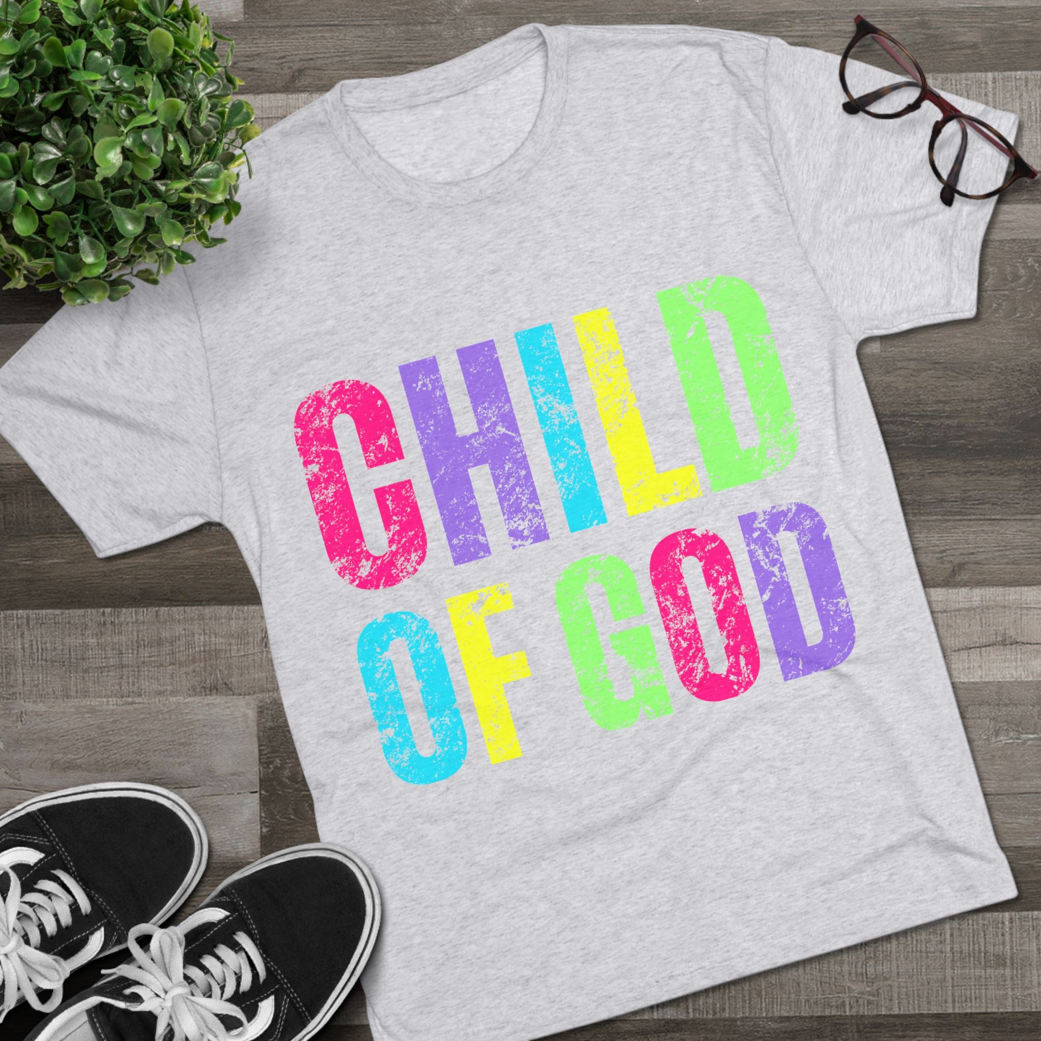 Colorful Child of God Unisex Tee