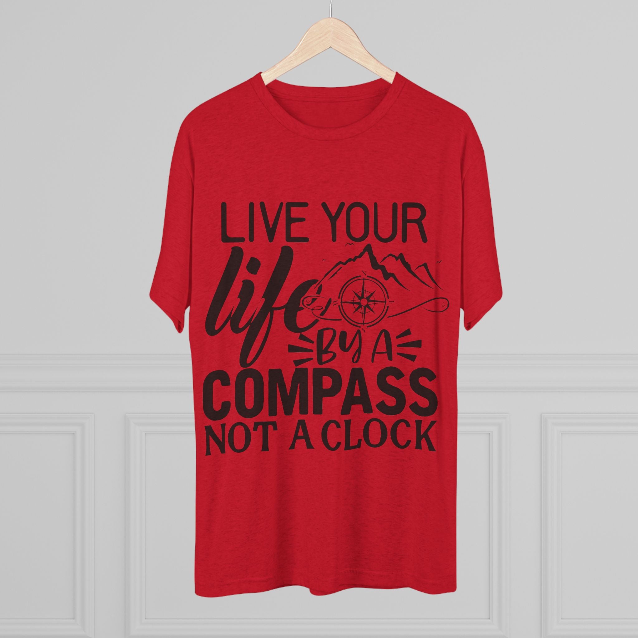 Adventures Await Tri-Blend Tee | Wanderlust Shirt, Travel Gift, Nature Lover Tee, Outdoor Adventure Shirt, Inspirational T-Shirt