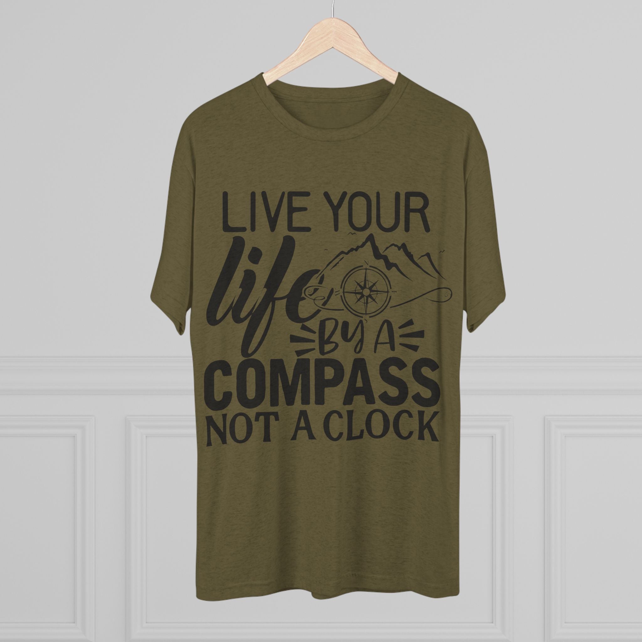 Adventures Await Tri-Blend Tee | Wanderlust Shirt, Travel Gift, Nature Lover Tee, Outdoor Adventure Shirt, Inspirational T-Shirt