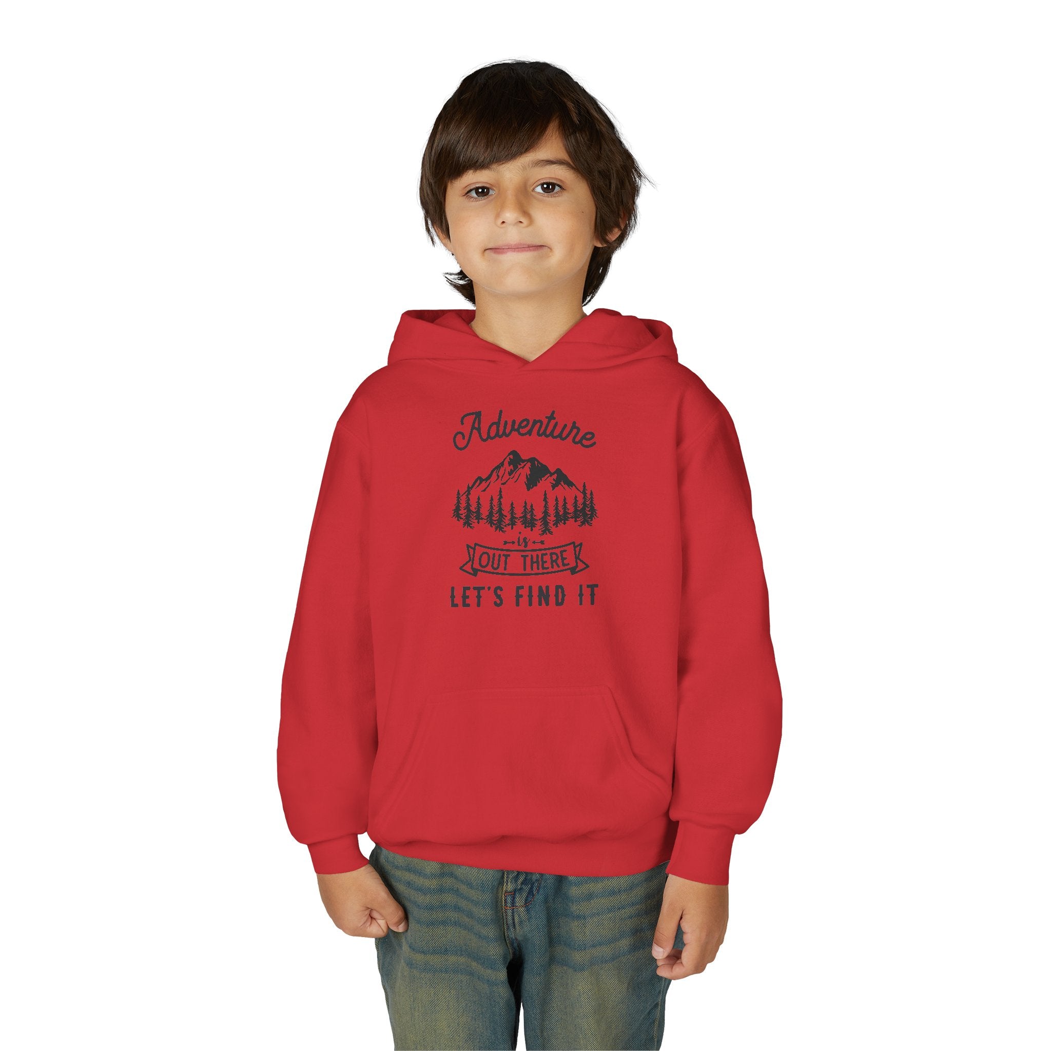 Adventure Awaits Kids Sweatshirt, Youth Outdoor Hoodie, Nature Lover Gift, Camping Sweatshirt, Adventure is Out There Sweatshirt