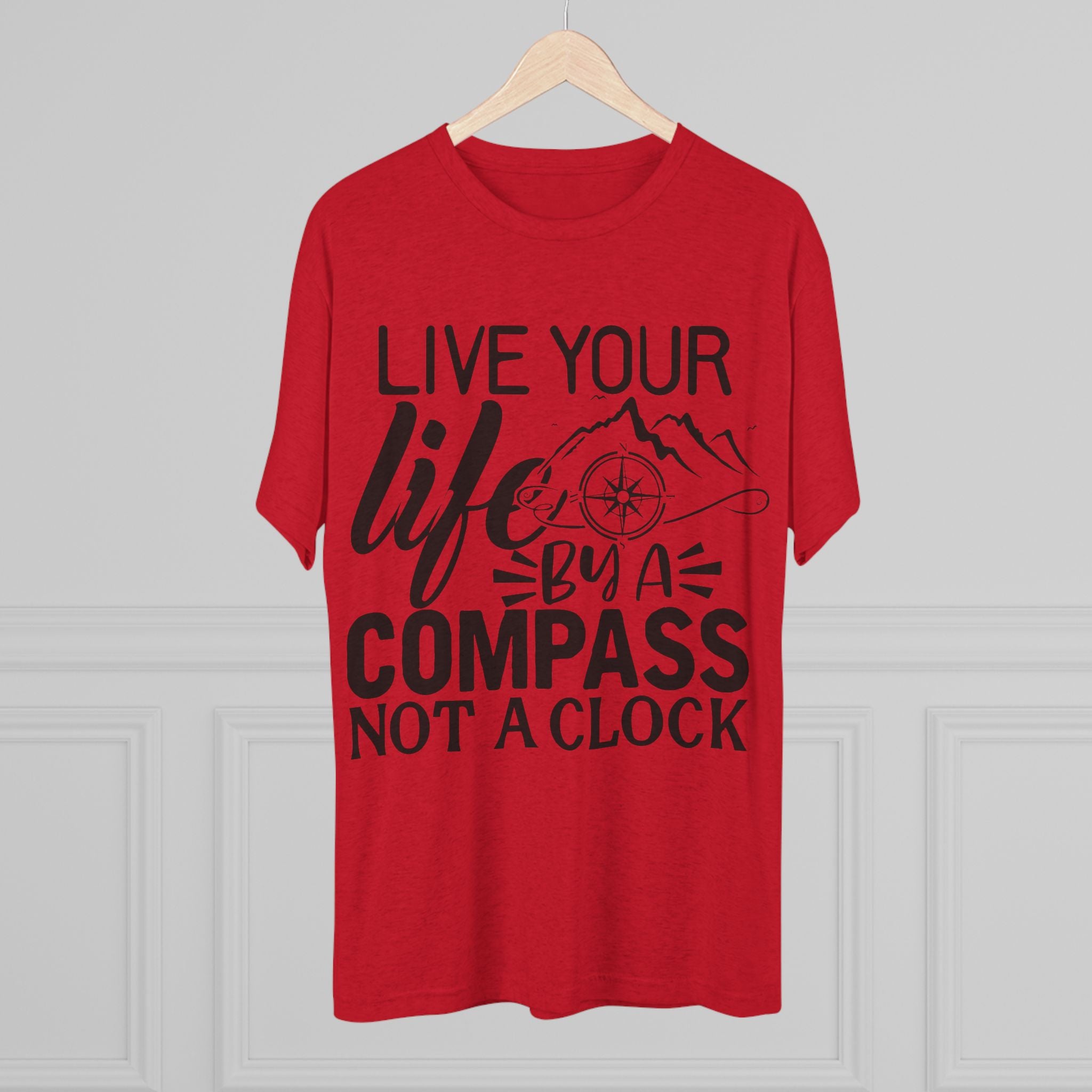 Adventures Await Tri-Blend Tee | Wanderlust Shirt, Travel Gift, Nature Lover Tee, Outdoor Adventure Shirt, Inspirational T-Shirt