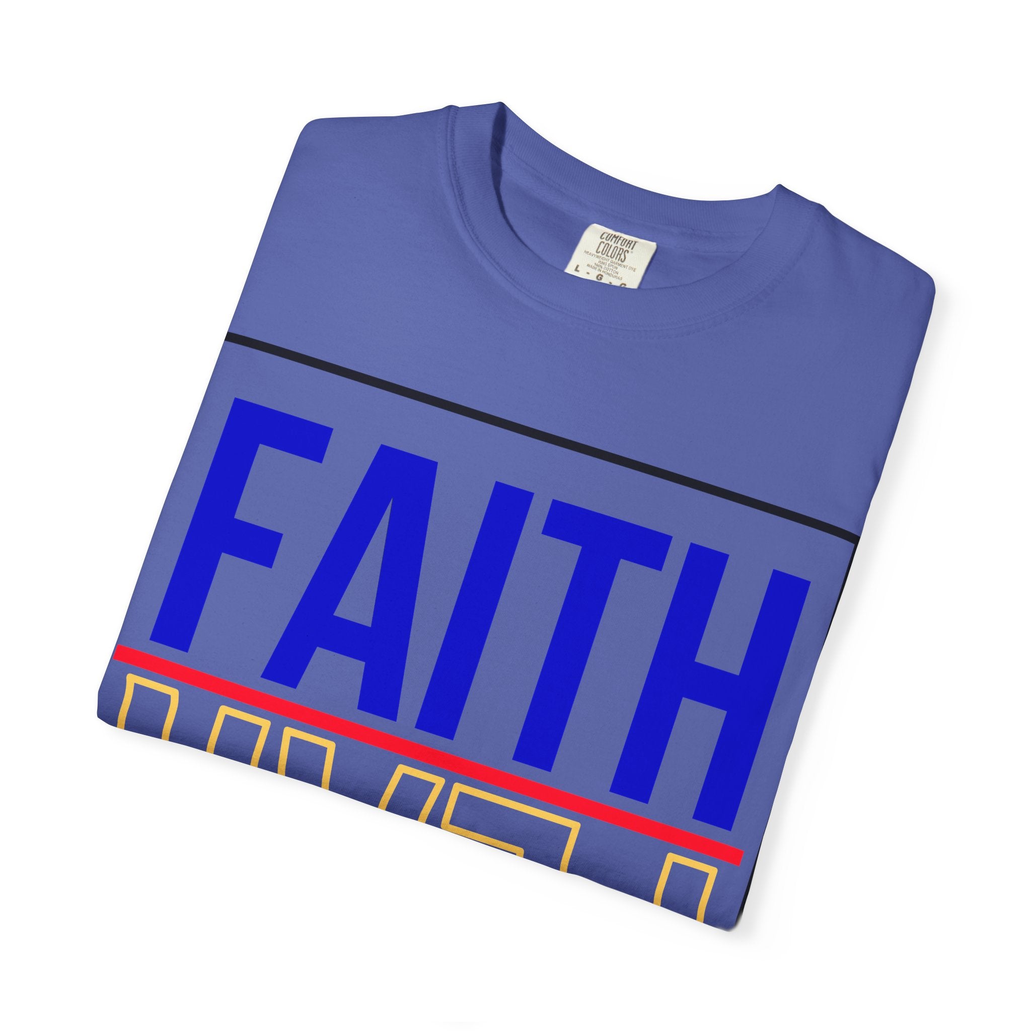 Unisex Faith & Fear T-Shirt, Inspirational Tee, Positive Message, Gift for Friends, Faith-Based Apparel, Casual Wear, Christian Merch