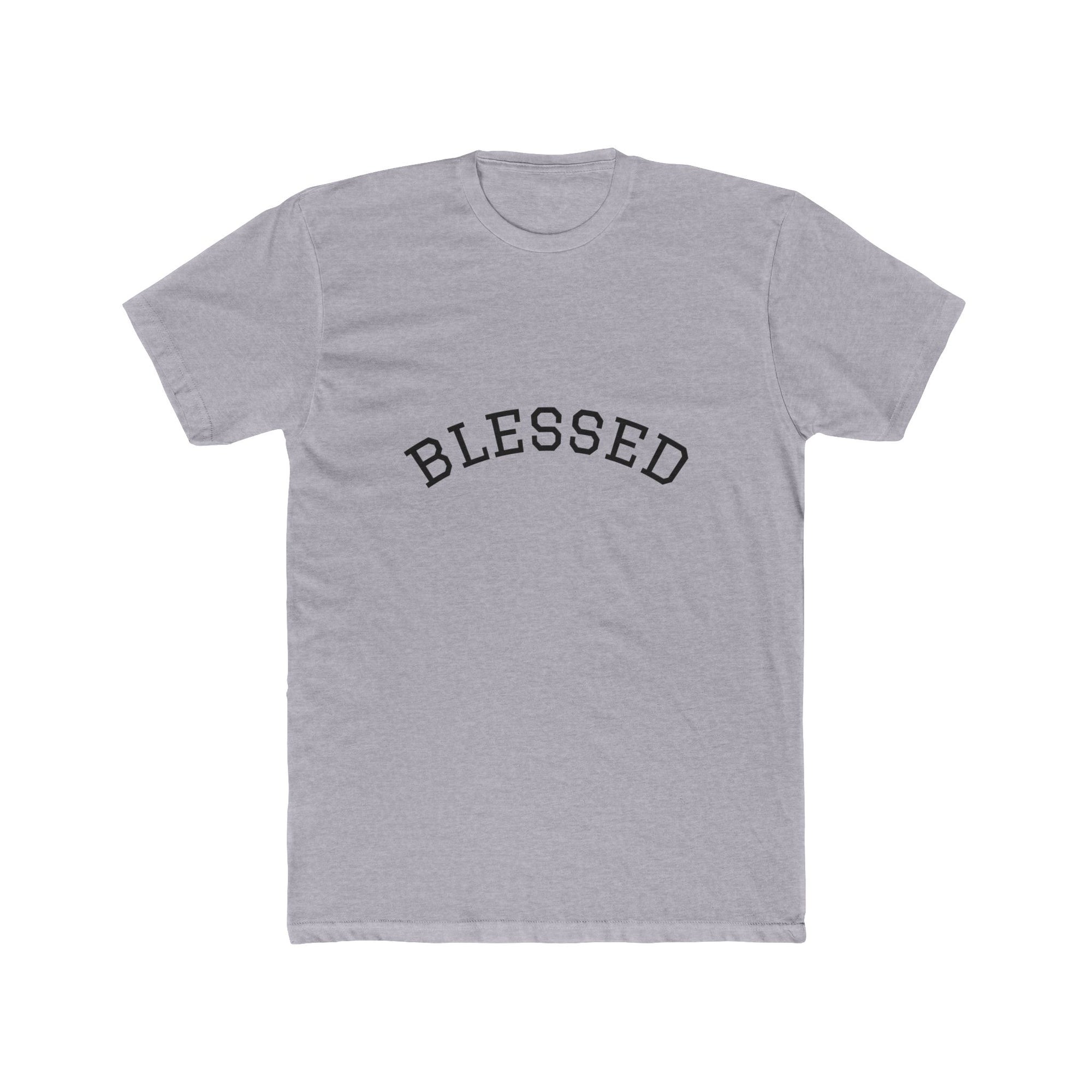 Copy of Blessed Unisex Cotton Crew Tee, Inspirational Gift, Casual Wear, Birthday, Thanksgiving Apparel, Everyday Tee