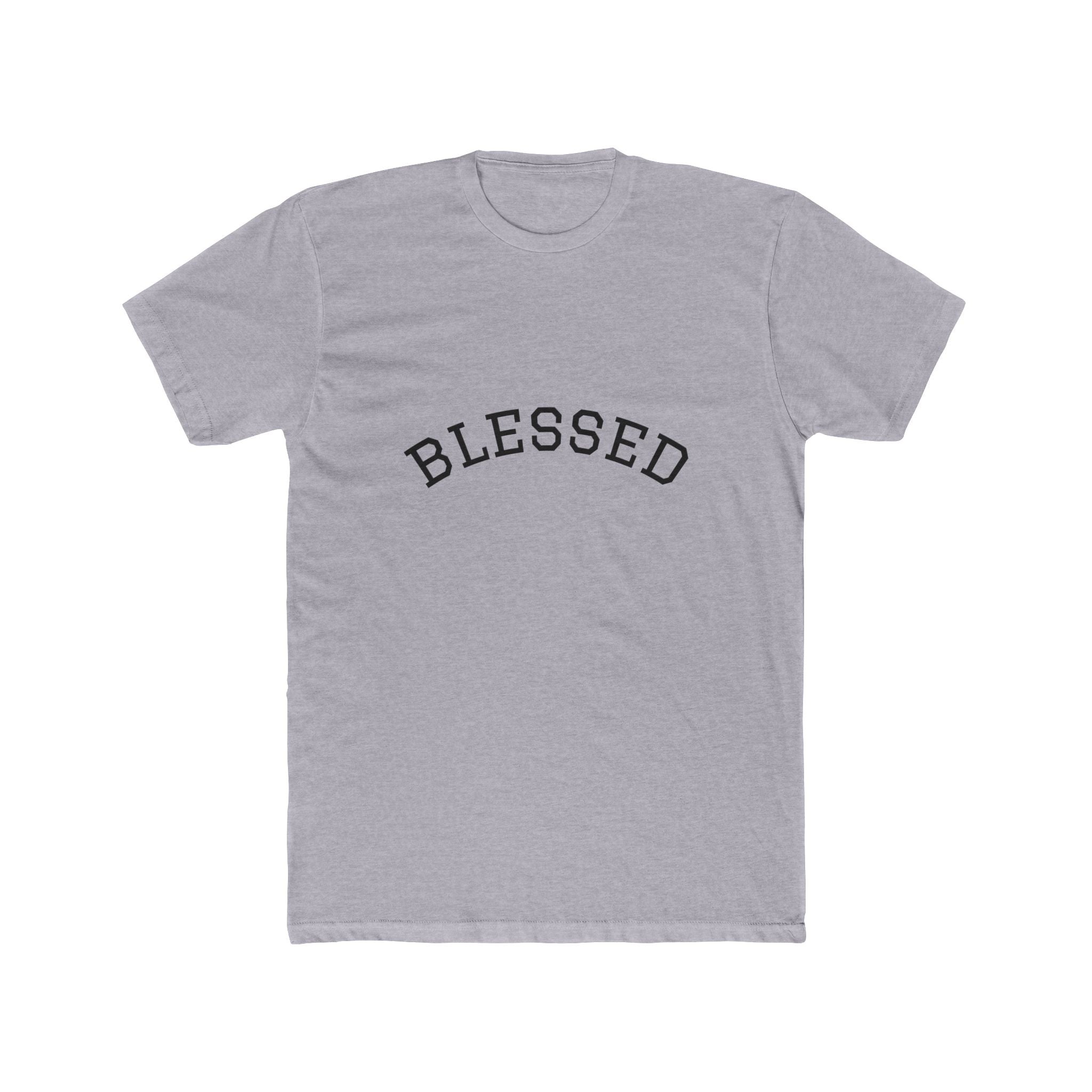 Copy of Blessed Unisex Cotton Crew Tee, Inspirational Gift, Casual Wear, Birthday, Thanksgiving Apparel, Everyday Tee