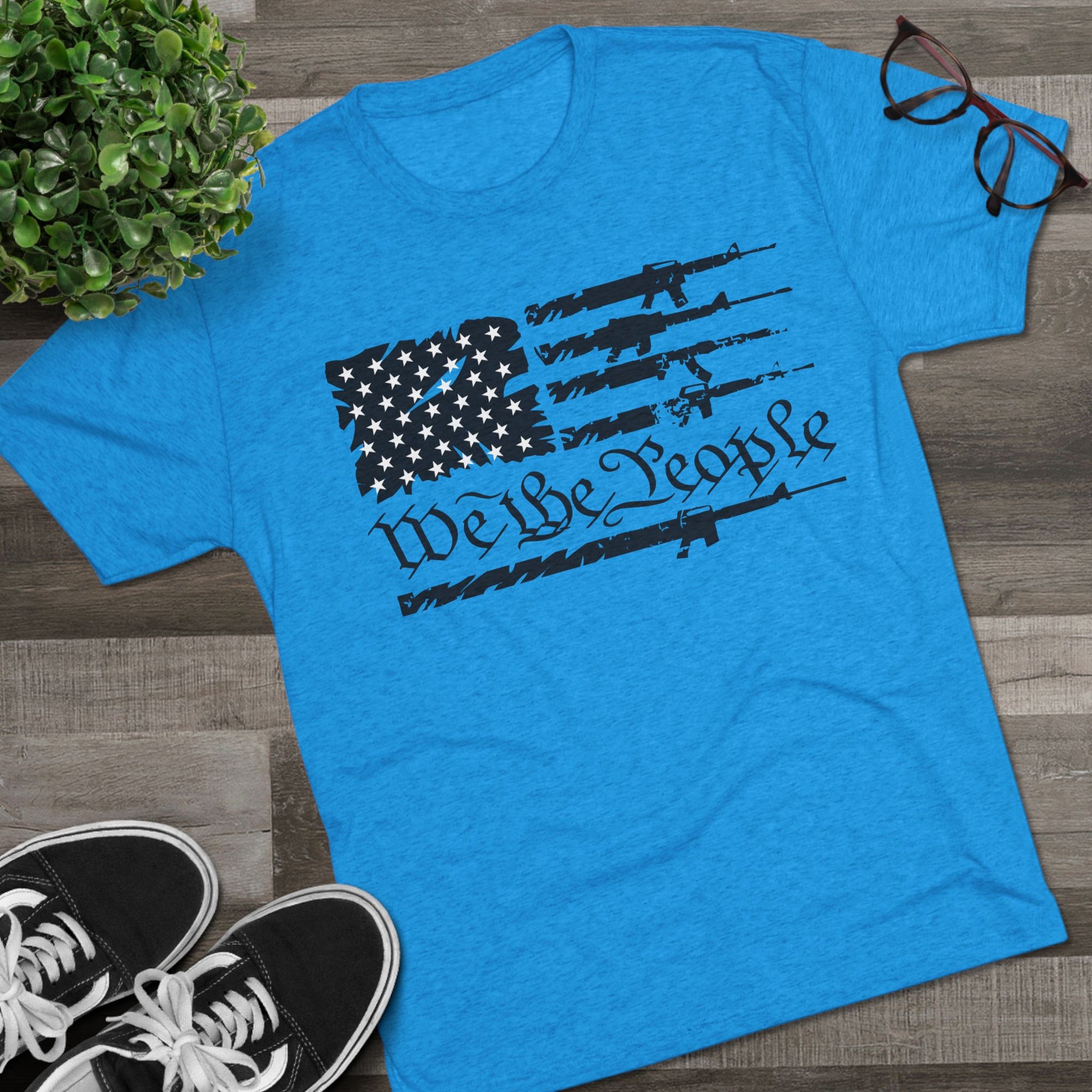 Gun Flag Tee - Unisex Crew